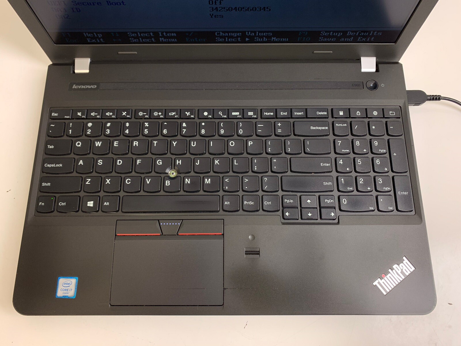 LENOVO THINKPAD E560 CORE i7-6500U @ 2.5GHz 2GB RAM 500GB HDD Windows 10 #203