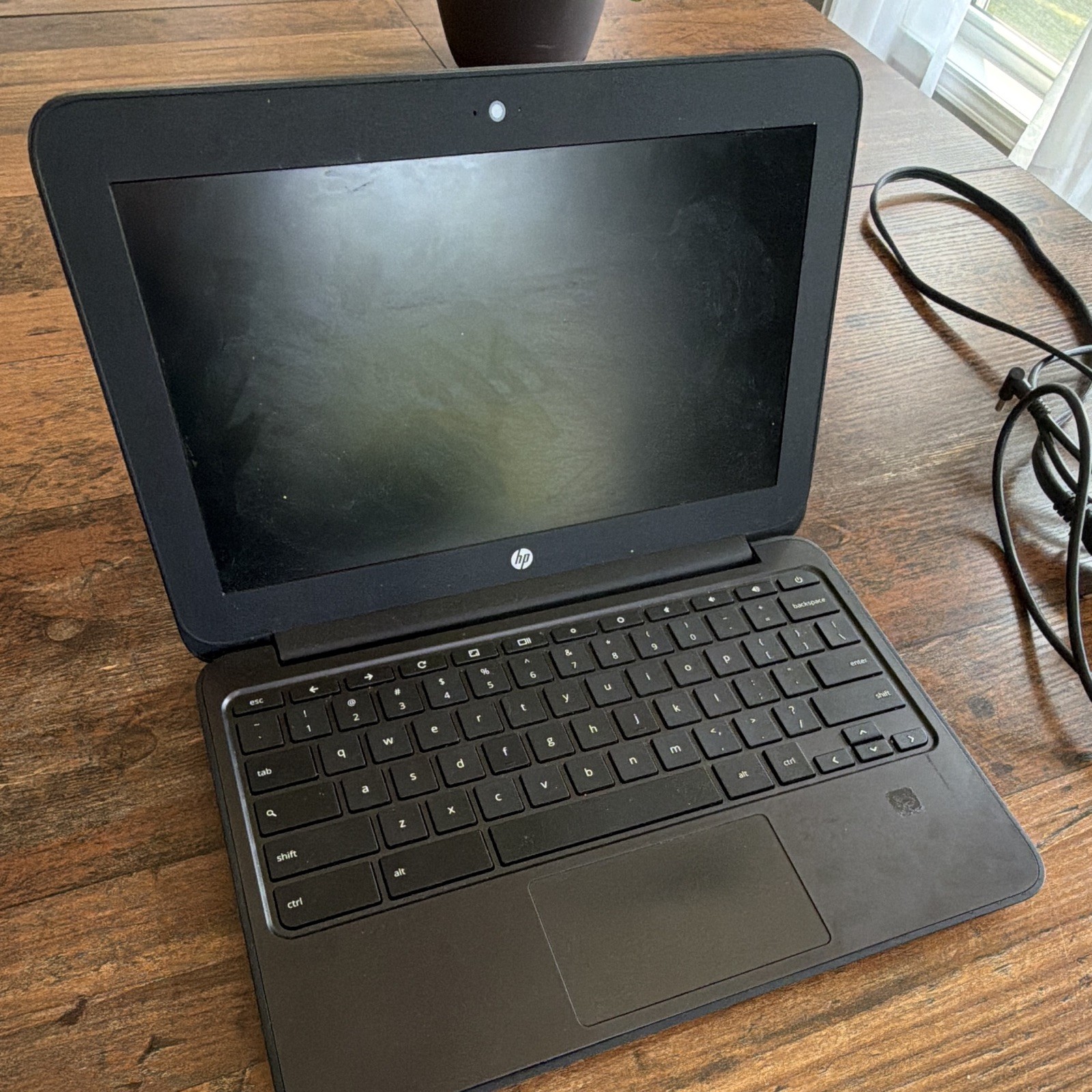 HP Chromebook 11.6in Intel Celeron N3060 Chrome OS Gray Webcam w/Charger