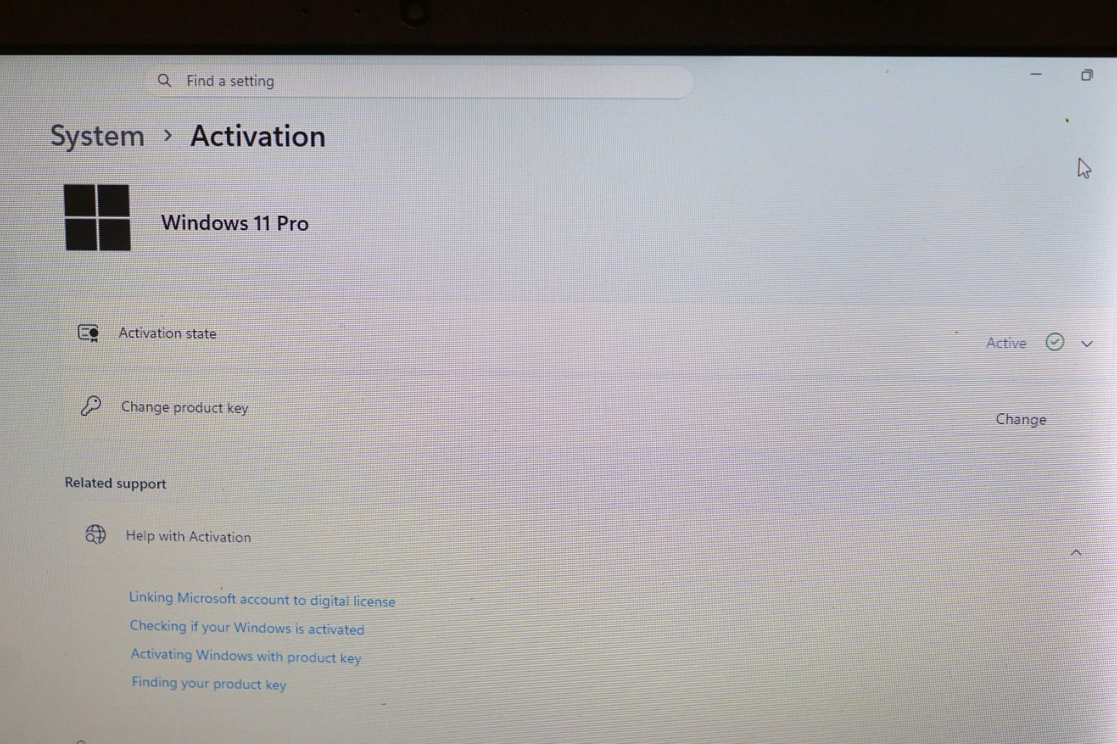 Active 25H2 WIN11 PRO Toshiba C55-C5270 i3-4005U @ 1.70GHz,8GB RAM,120GB SSD