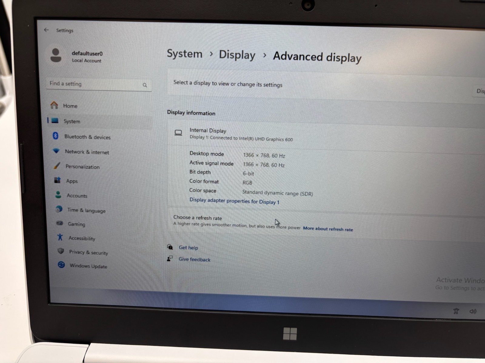 Microsoft Surface Laptop SE 11.6″ 128 GB SSD 8 GB RAM Celeron N4120 Win 11 Home