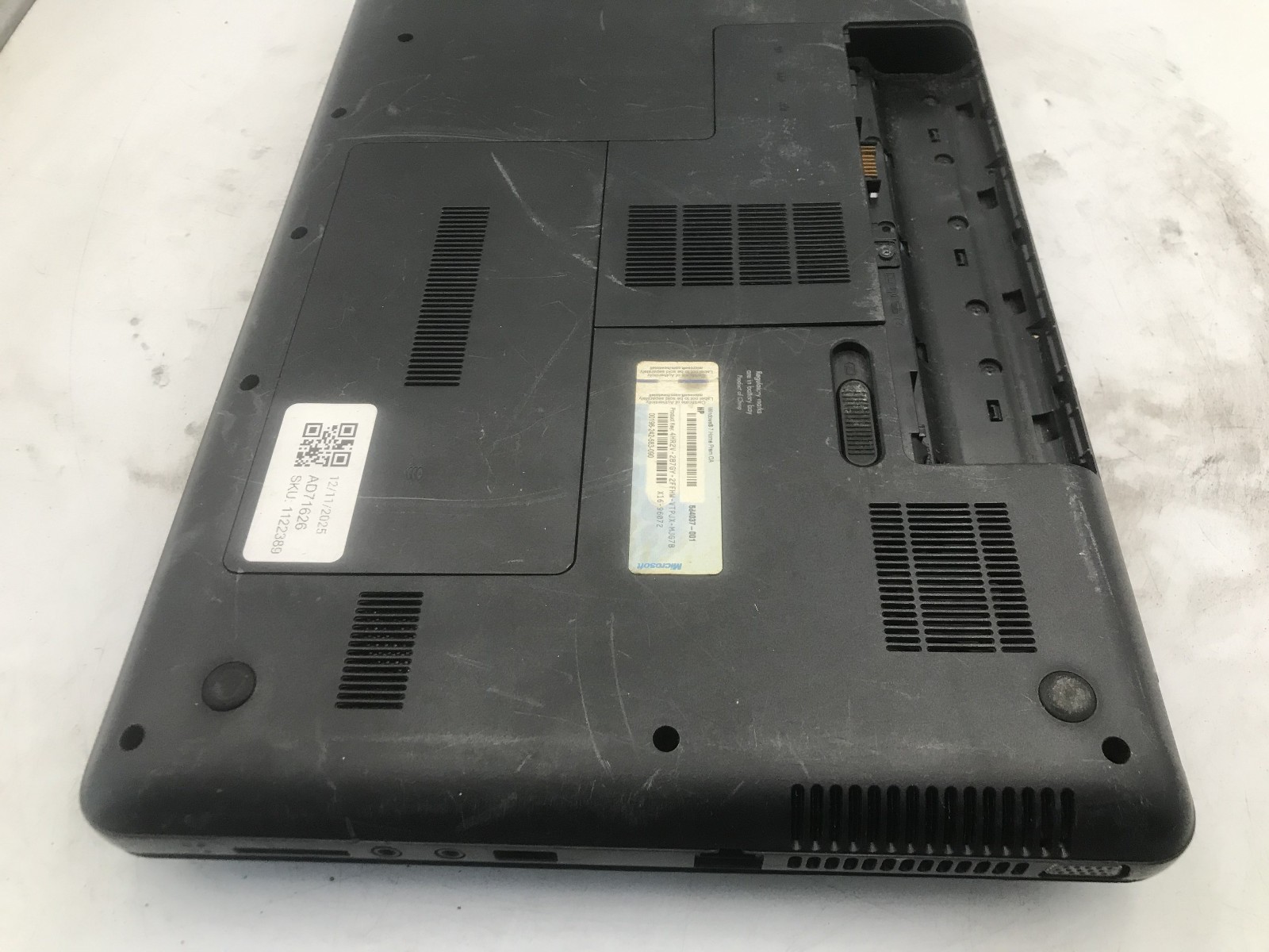 COMPAQ PRESARIO CQ57 – BOOTS TO BIOS – AMD E 300 – NO RAM – 15″ – READ DESC – BB