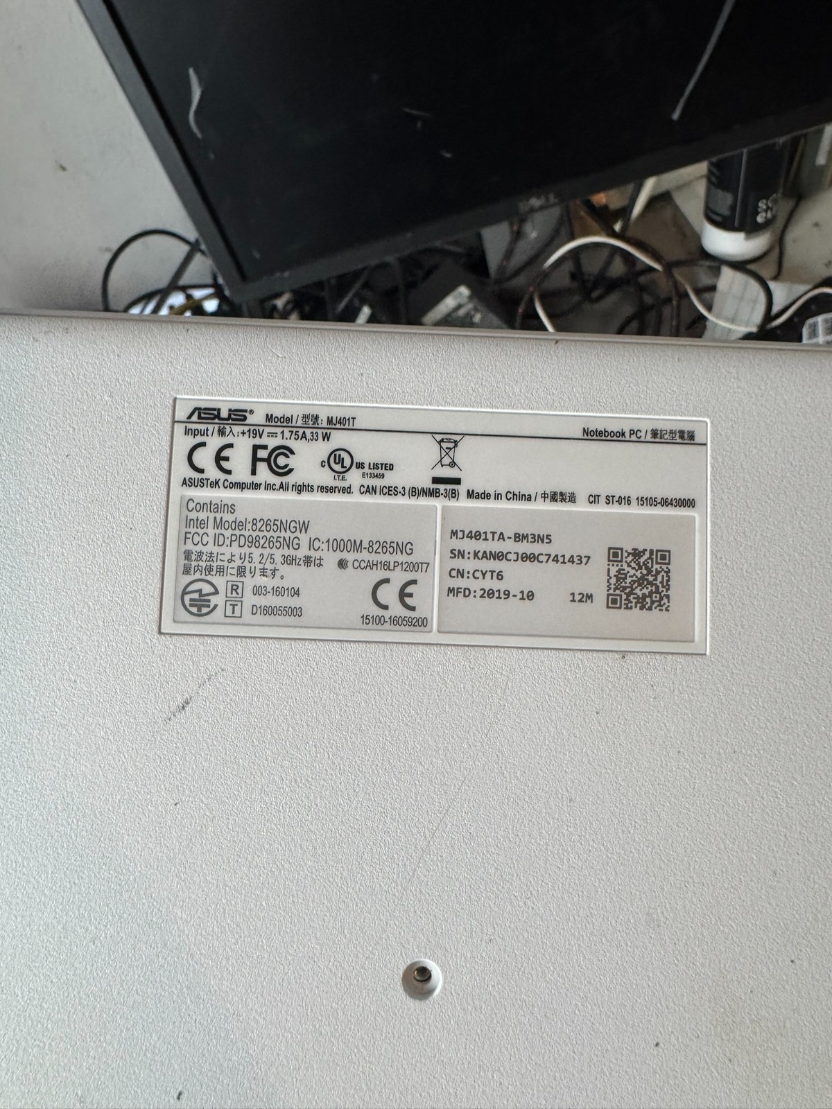 ASUS ImagineBook 14 MJ401TA m3-8100Y 4GB 120GB SSD Win11 Home