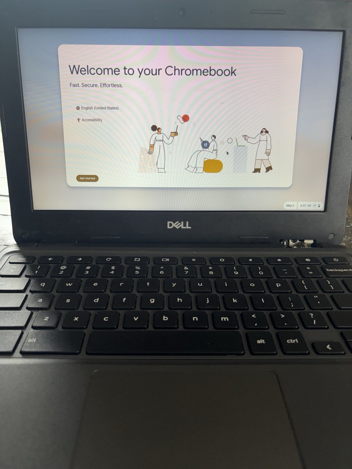Dell Chromebook 3100 11.6” (32GB eMMC Intel Celeron N4020 1.1GHz 4GB RAM) Touch