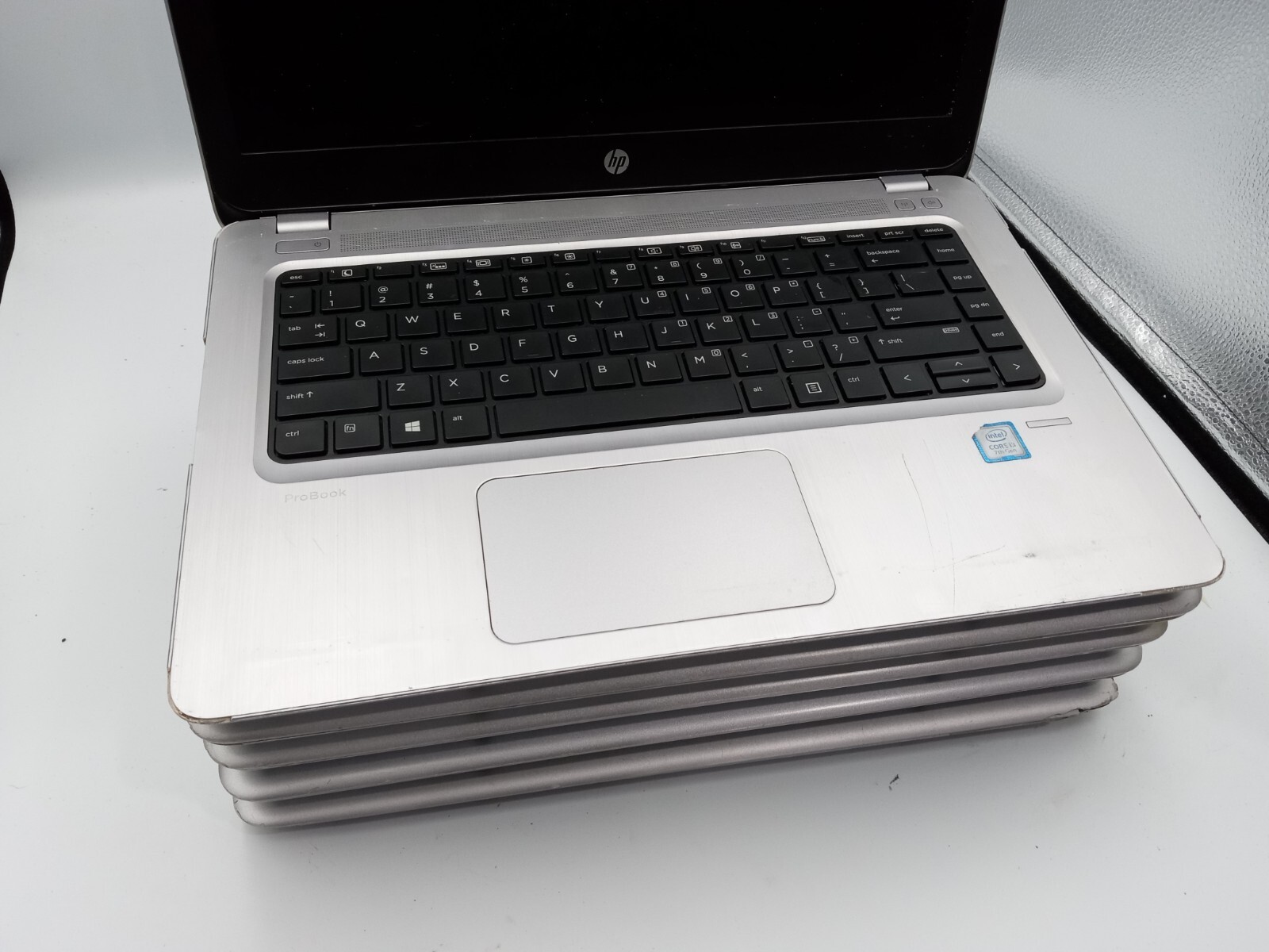 Lot of 5 – HP ProBook 440 G4 14″ Laptop Intel i3 7th Gen -CASE DAMAGE -READ -RR