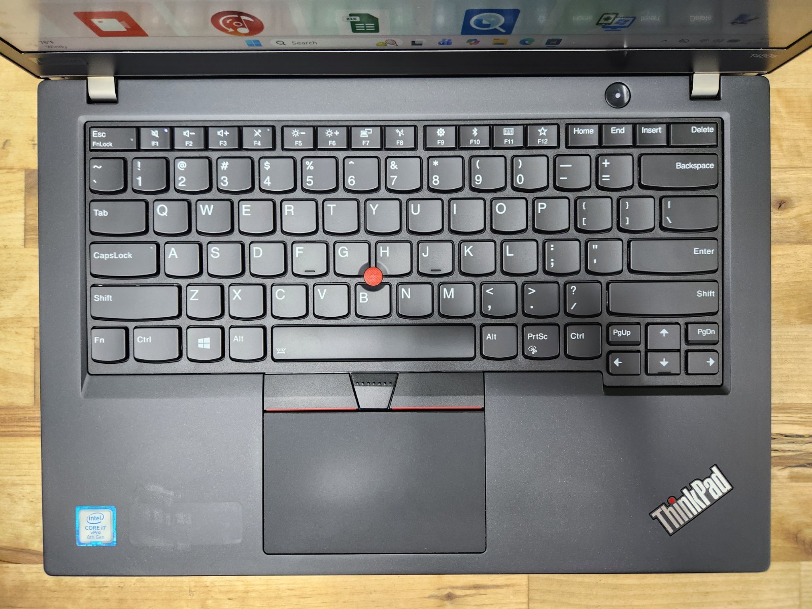 Lenovo ThinkPad T480s FHD 14 Touchscreen i7-8650U 16GB 256GB SSD Windows 11 Pro~