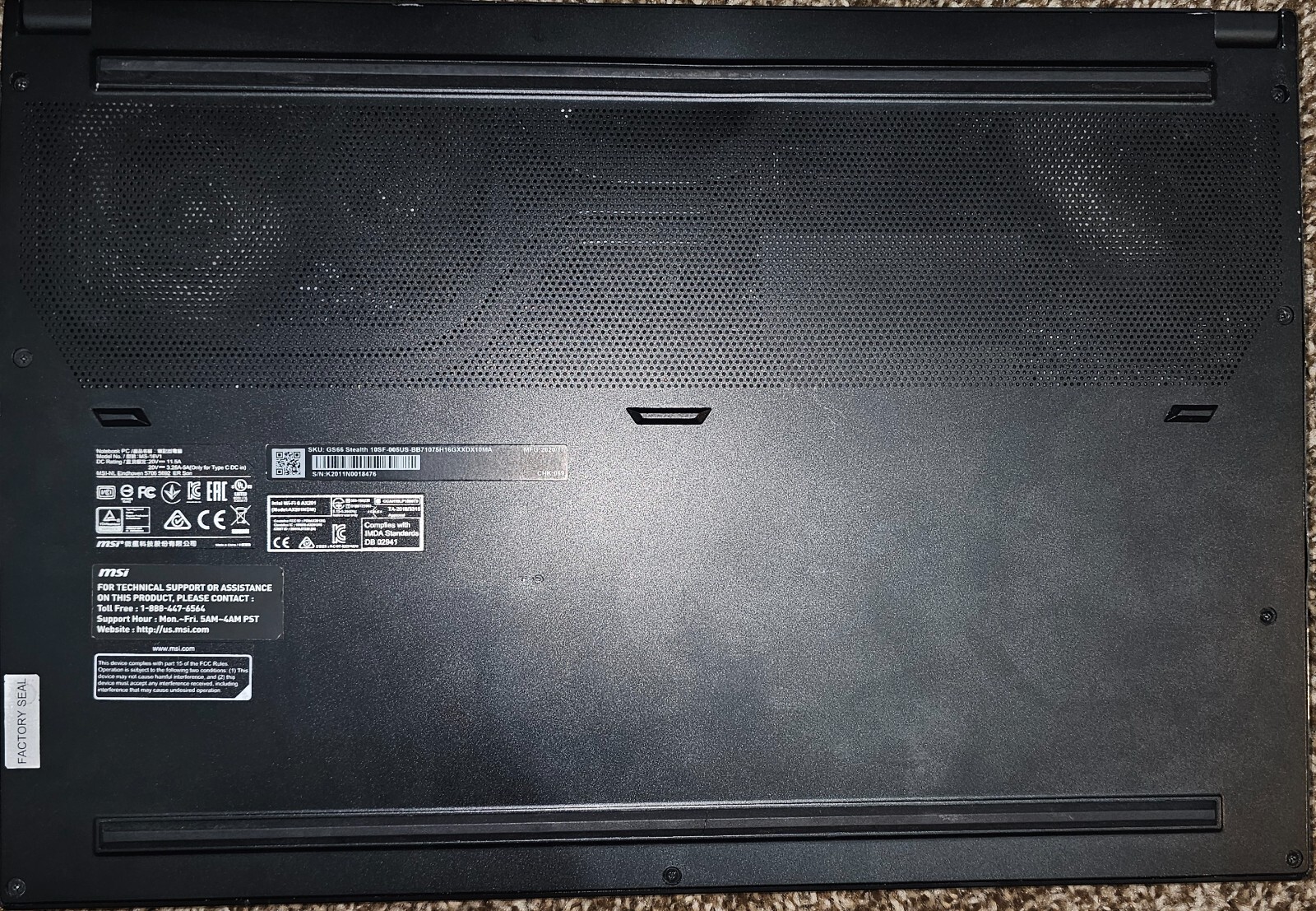 MSI GS66 Stealth 2070 + Samsung G3 Monitor + Mouse+ PS4 Controller + Mic