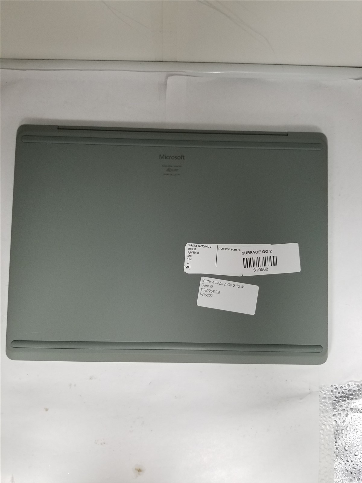 Microsoft Surface Laptop Go 2 Core i5 12.4″ 8GB/256GB Green See Details VD6227