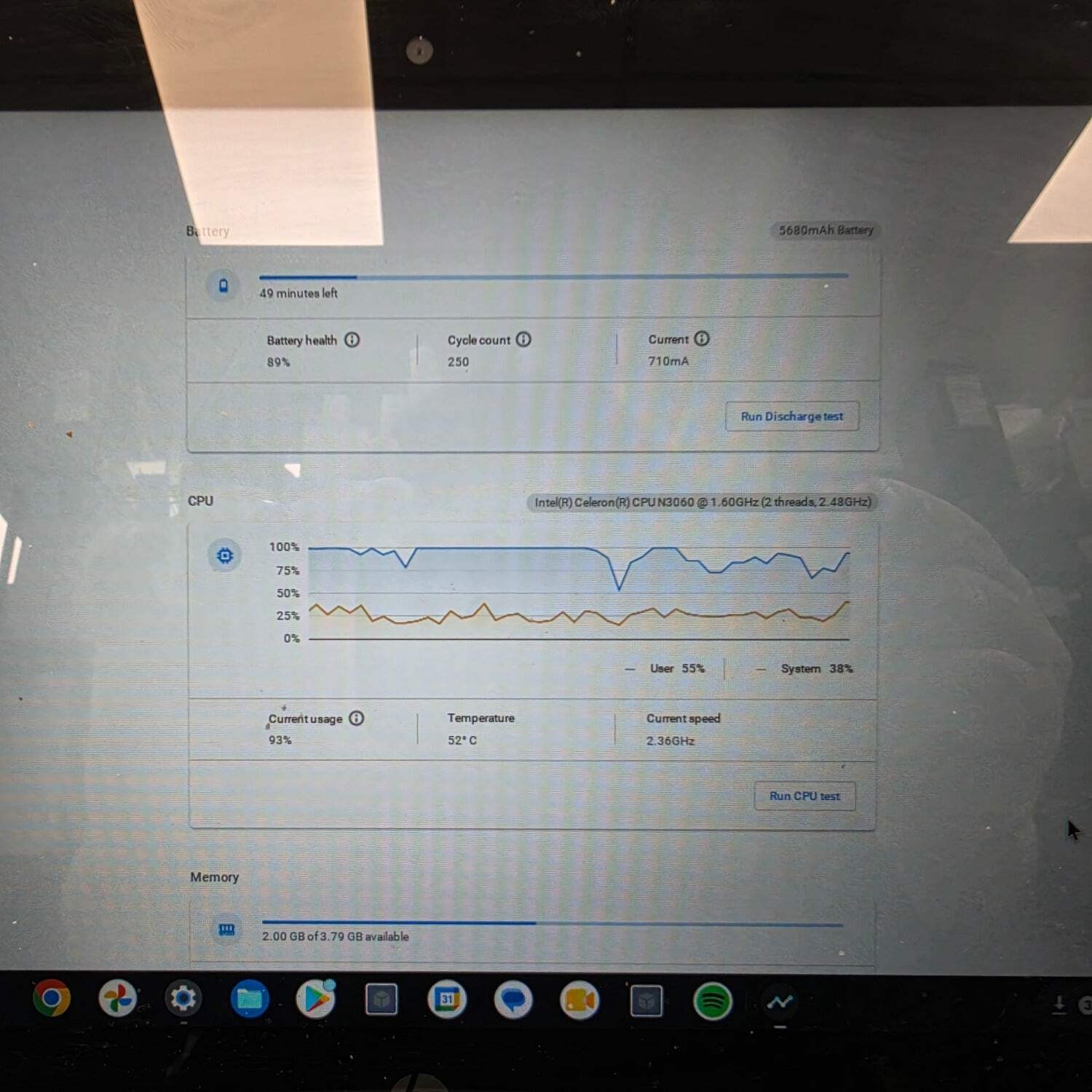 HP Chromebook 11-V020WM