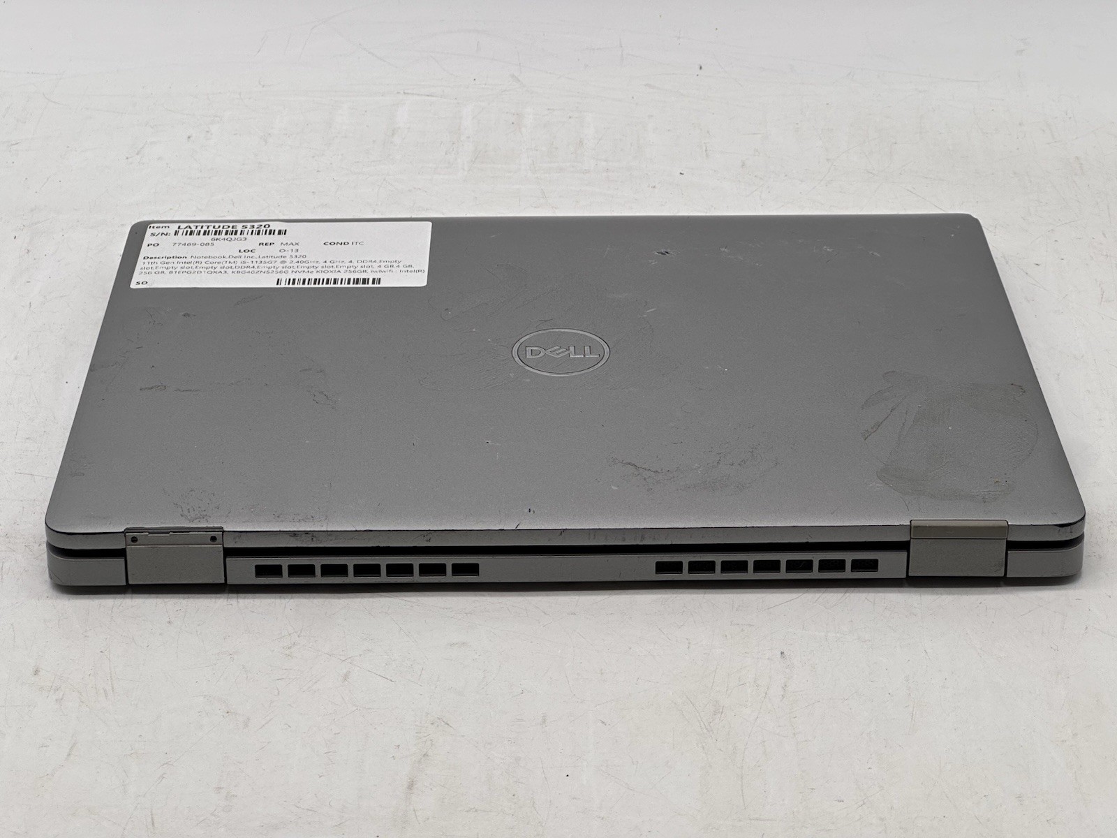Dell Latitude 5320, i5-1135G7, @ 2.40GHz, 8GB RAM, 256GB NVMe-No OS/AC-Bad LCD