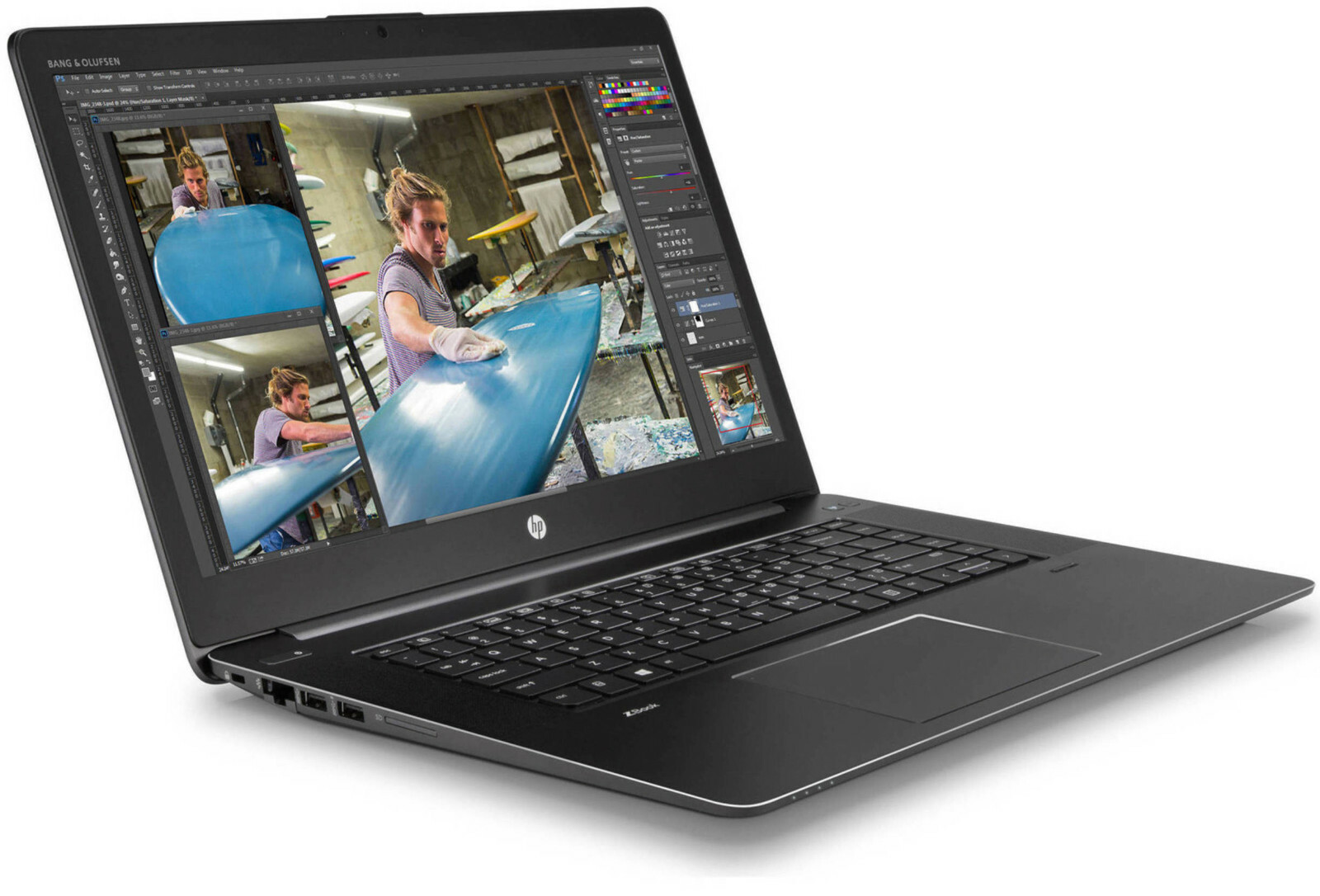 Workstation HP ZBook 15 G3 i7-Quad FAST 3TB SSD 64GB 15.6″ Quadro M2000M 4GB
