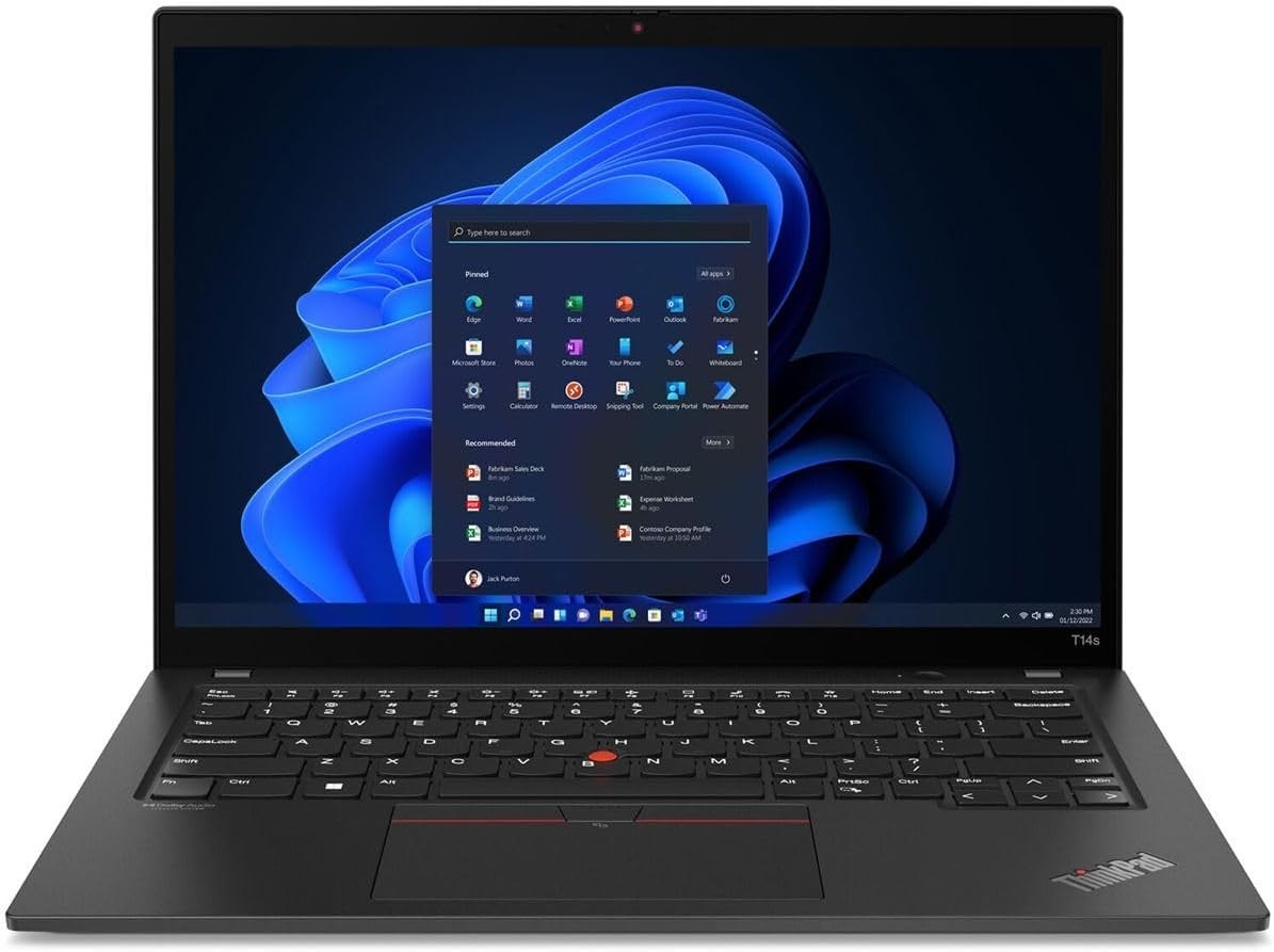 Lenovo ThinkPad T14s Gen 4 14″ WUXGA i7-1365U 16GB RAM 512GB SSD Windows 11 Pro