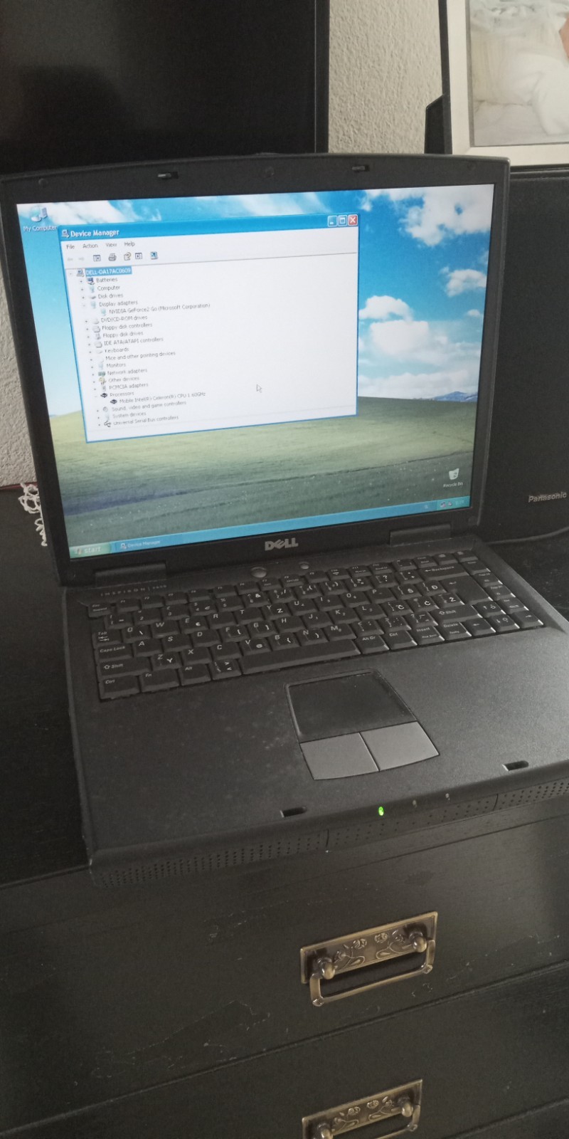 Dell Inspiron 2650 retro gaming laptop with Nvidia Geforce2 GO 16MB GPU