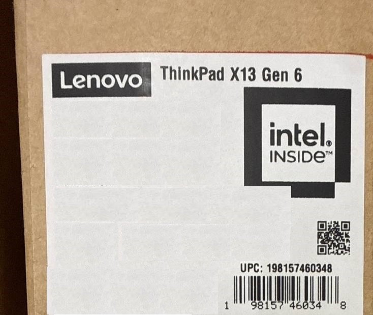 Lenovo ThinkPad X13 Gen 6 21RK006AUS 13.3″ WUXGA Core Ultra 7 255U (Win Locked)
