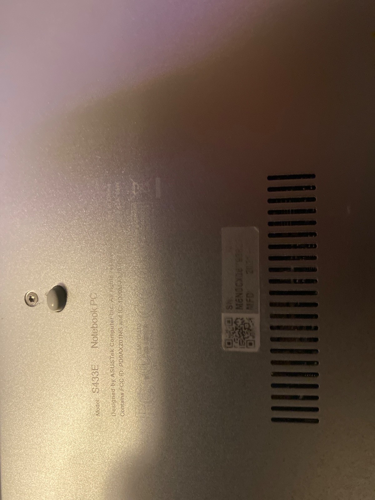 Asus Vivobook S 14″ Laptop Intel Core 480GB Model X421EA_S433EA