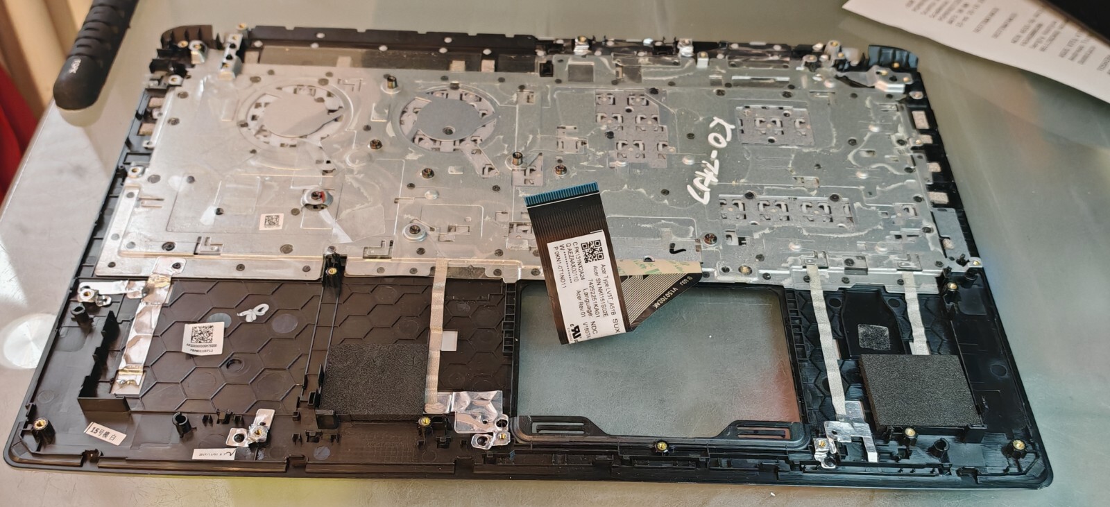 ACER A515-51 A515-41 UPPER BODY A615-51 PALMREST AM20X000D00