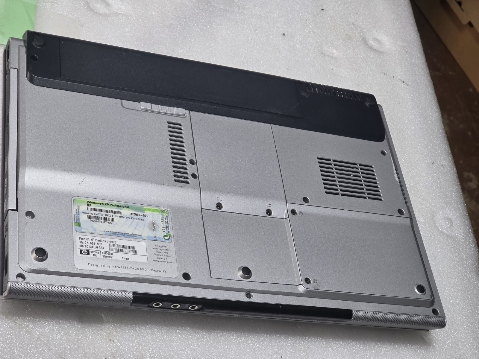 lot of 5 HP Laptops For Parts / Repair