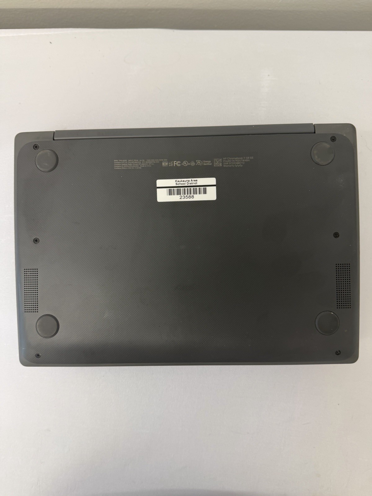 HP Chromebook 11 G8EE Laptop – Good Screen – Intel Celeron N4020 – Read Des