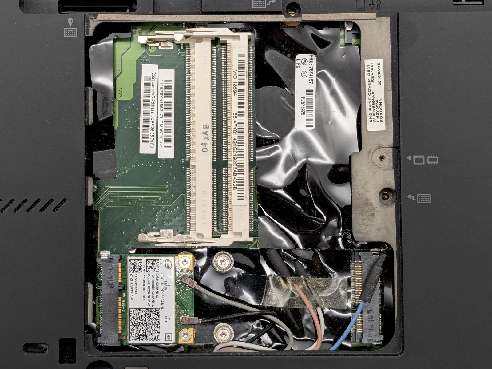 Lenovo ThinkPad T410S 14″ I5-520M FP Reader Motherboard Palmrest *READ*