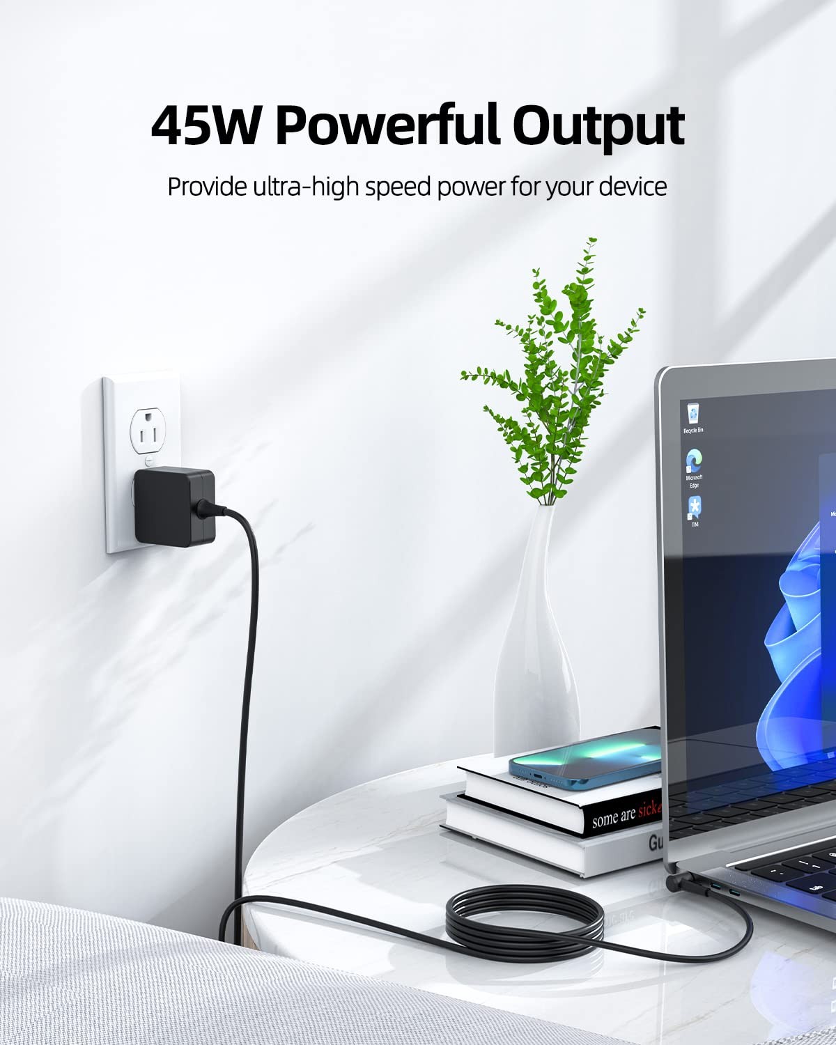 45W Asus Laptop Charger for VivoBook F415E F510 F512JA F512UA F512FA X540