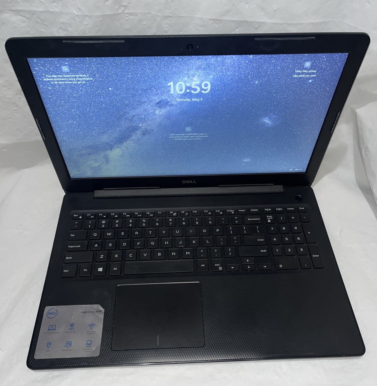 Dell Inspiron 3593 15.6″ i7-1065G7@1.30GHz, 16GB RAM, 512GB M2, W11H *READ*