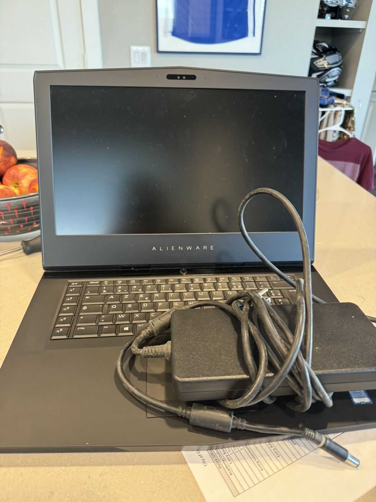 Dell Alienware 15 R3 Intel i7-7700 @2.50GHz 16GB RAM NO SSD For Parts