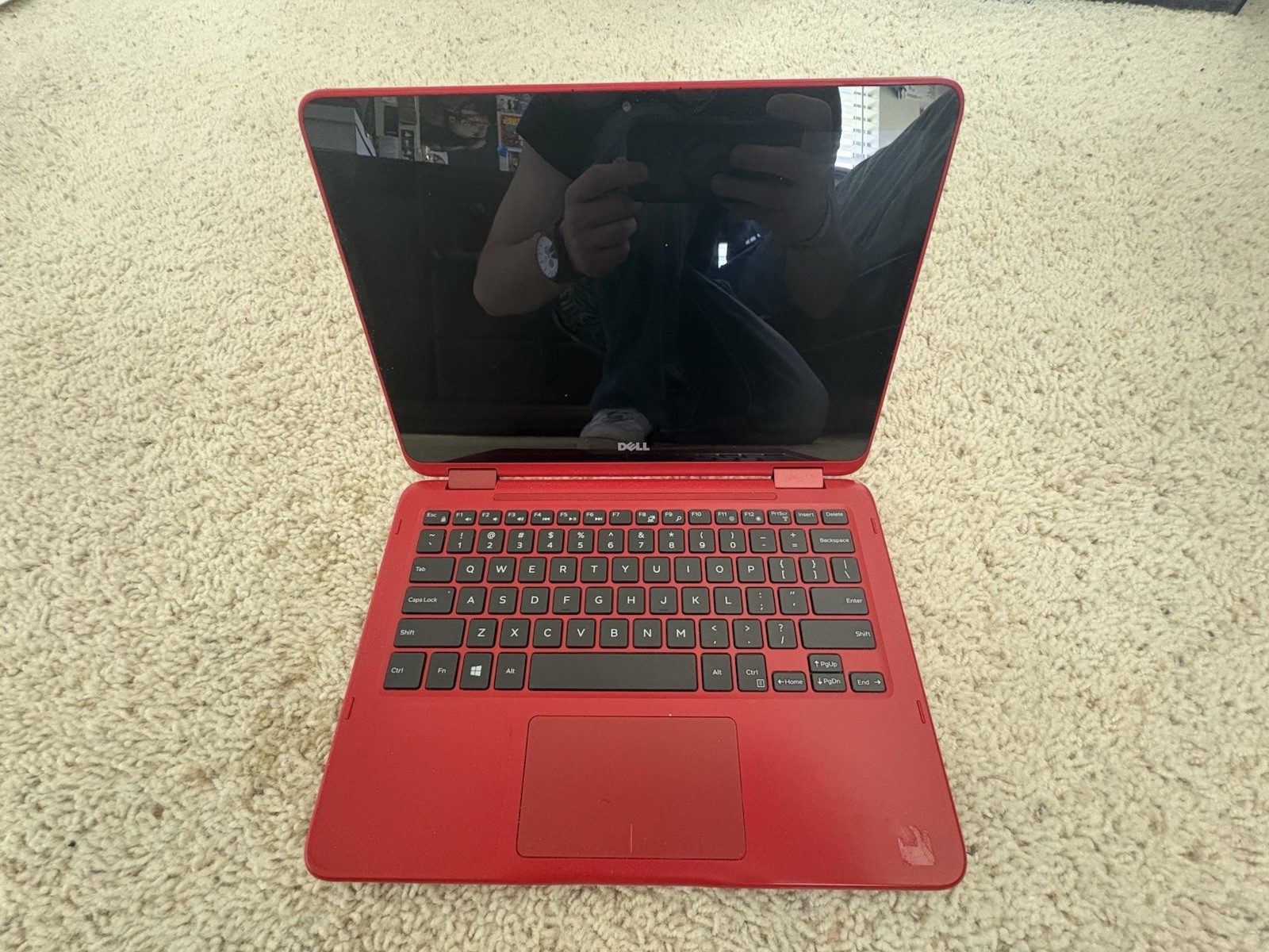 Dell Inspiron 11 Model 3185 Red Notebook/Laptop Built-in Webcam HDMI USB