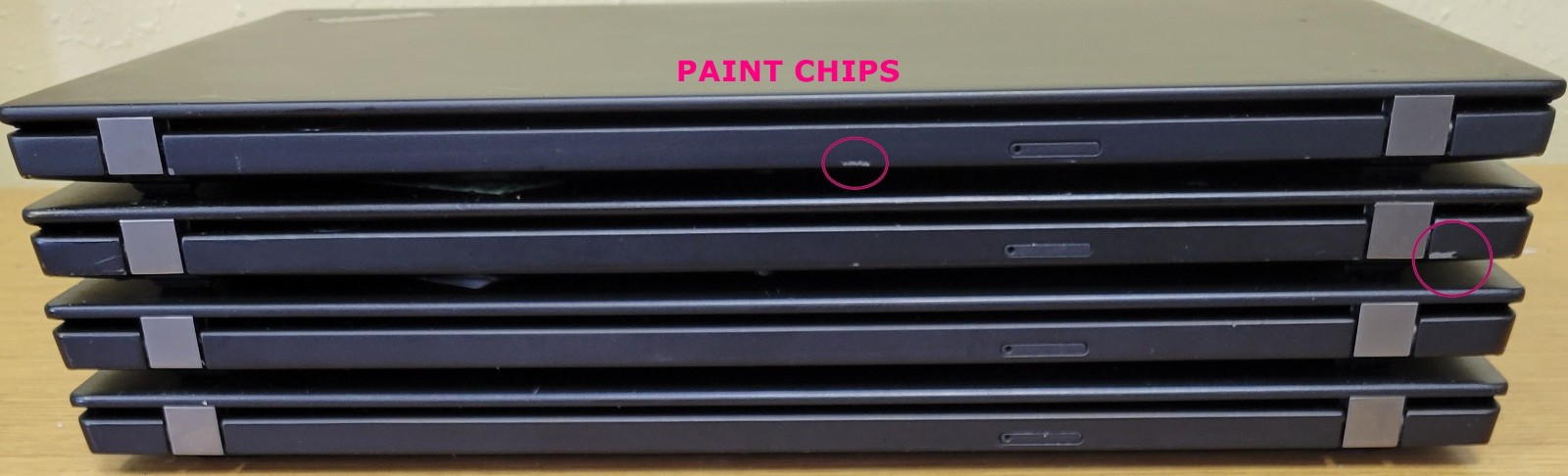 (Lot of 4) Lenovo ThinkPad T490s i5/i7-8th Gen 1.6/1.90GHz 8GB No OS/SSD/HDD