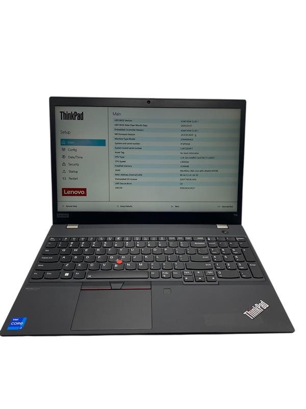 Lenovo Thinkpad T15 Gen 2i 15″ – i5-1135G7 – 8GB RAM – 256GB SSD – Grade D