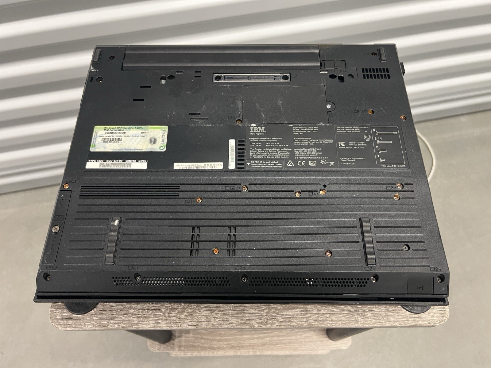 IBM ThinkPad R51 15″ Laptop Intel Pentium HDD Windows XP AS IS