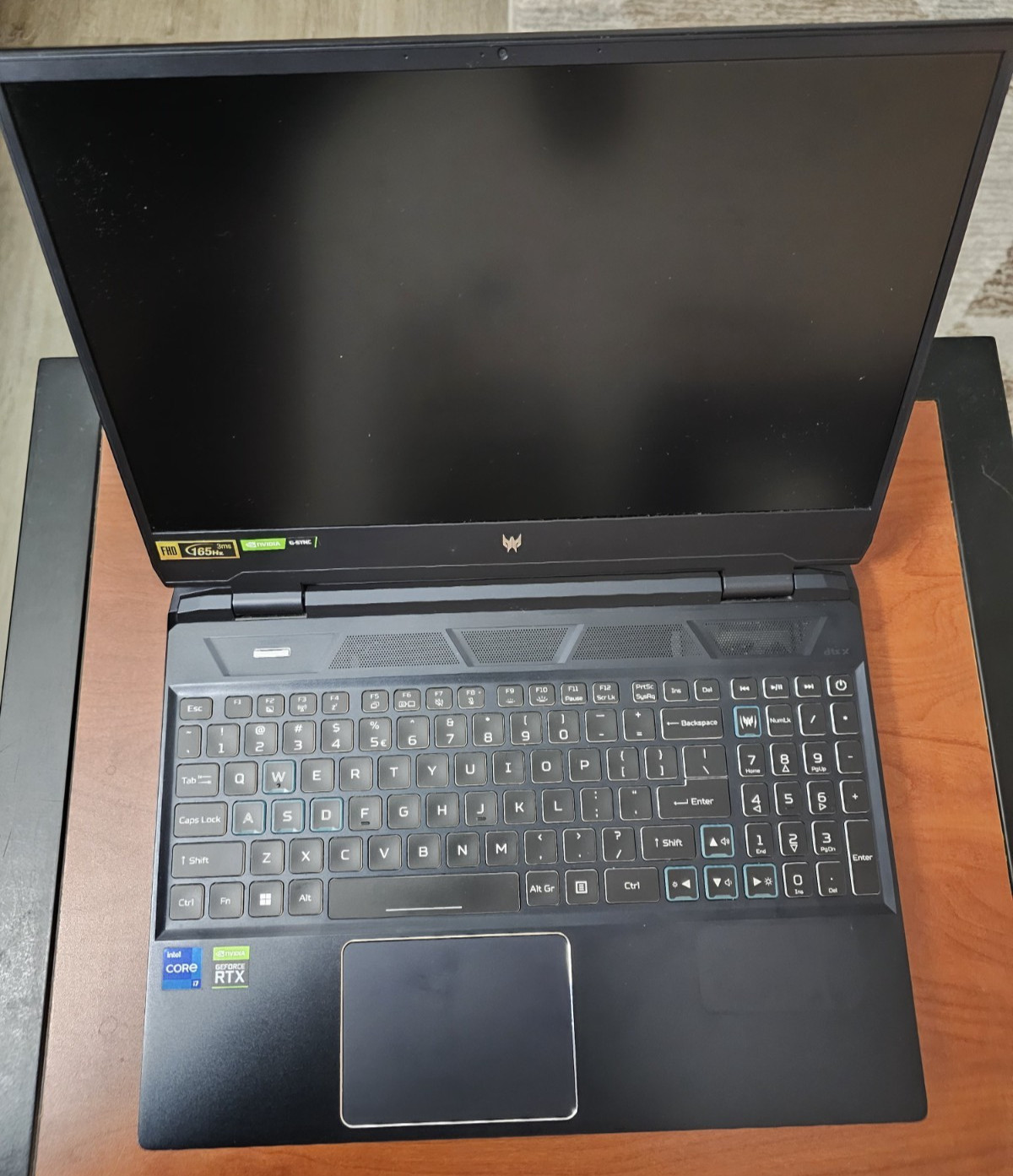 Acer Predator Helios 300 15.6″ 165Hz i7-12700H RTX 3060 6GB 16GB DDR5 512GB SSD