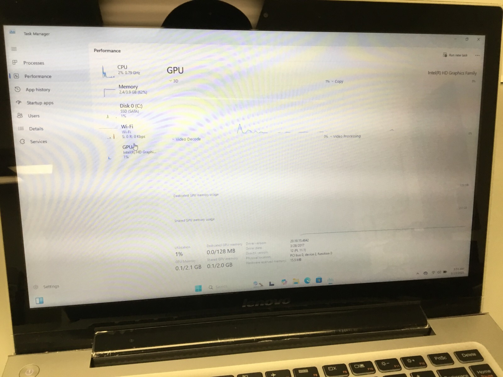 Lenovo Idealpad U430 Touch 14” 256 GB SSD Core i5 4th Gen 1.70GHz 4 GB RAM