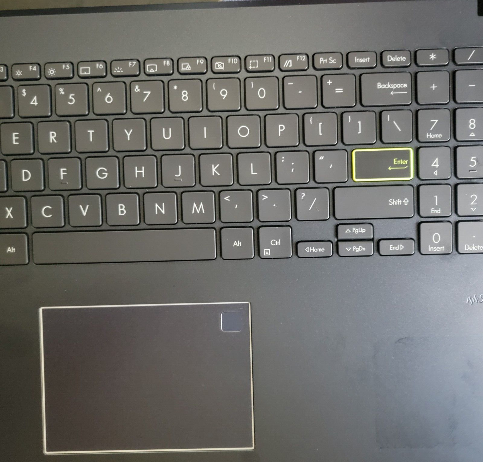 ASUS E510 L510M Black Intel Celeron HDMI Laptop Keyboard Base Only – For Parts