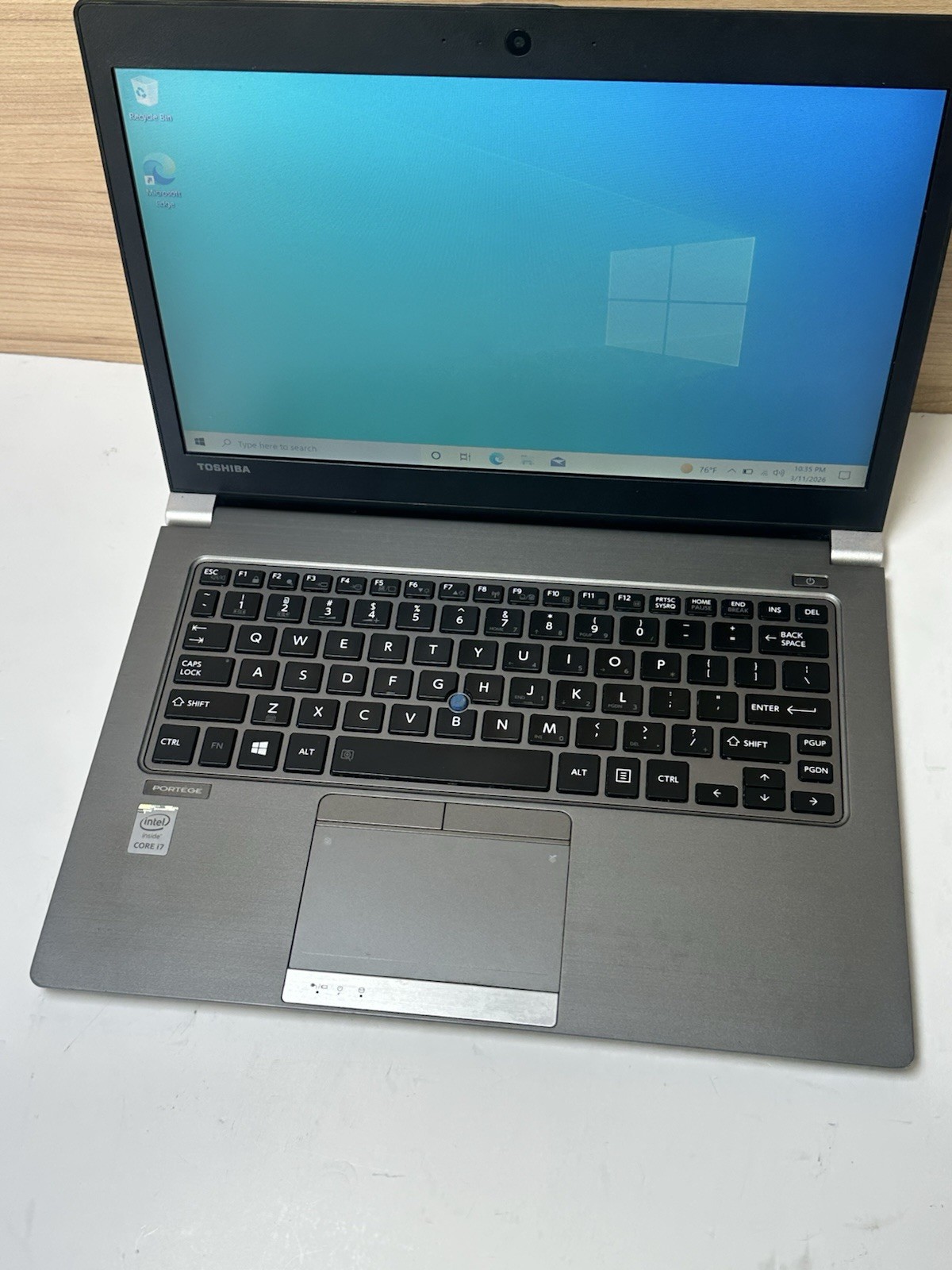 Toshiba Portege Z30-B Core i7-5500U 120GB SSD, 8GB Ram (NO OS NO POWER SUPPLY )