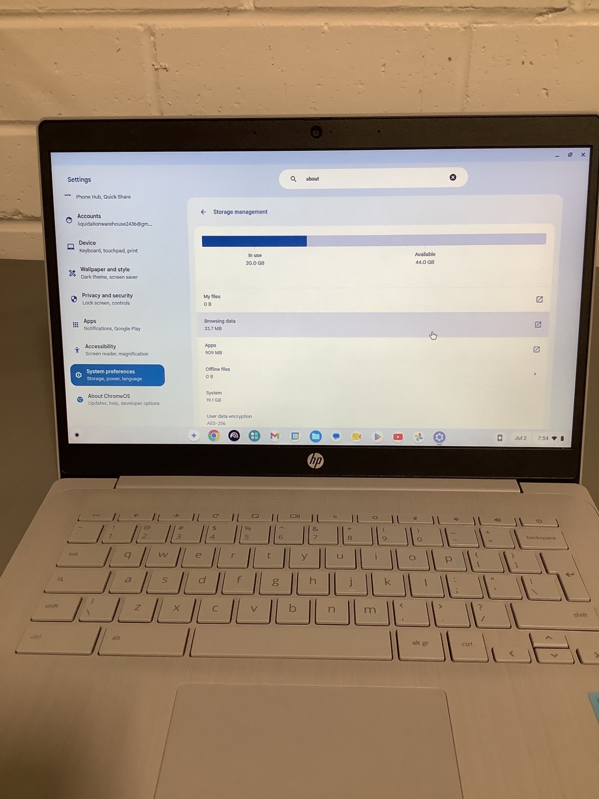 HP Chromebook 14″ (64 GB eMMC, Intel Celeron, 2.6 GHz, 4 GB) Laptop