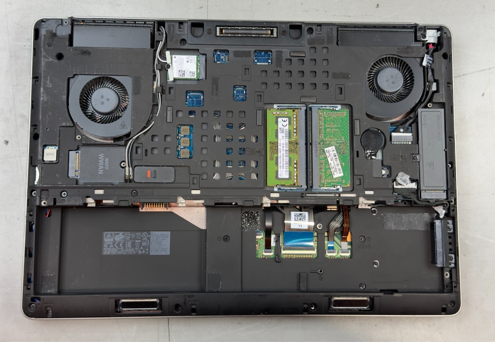 (Lot of 3) Dell Precision 7520 i5 & i7-7tTH GEN / 8GB RAM / M2200 NO SSD -RL6149
