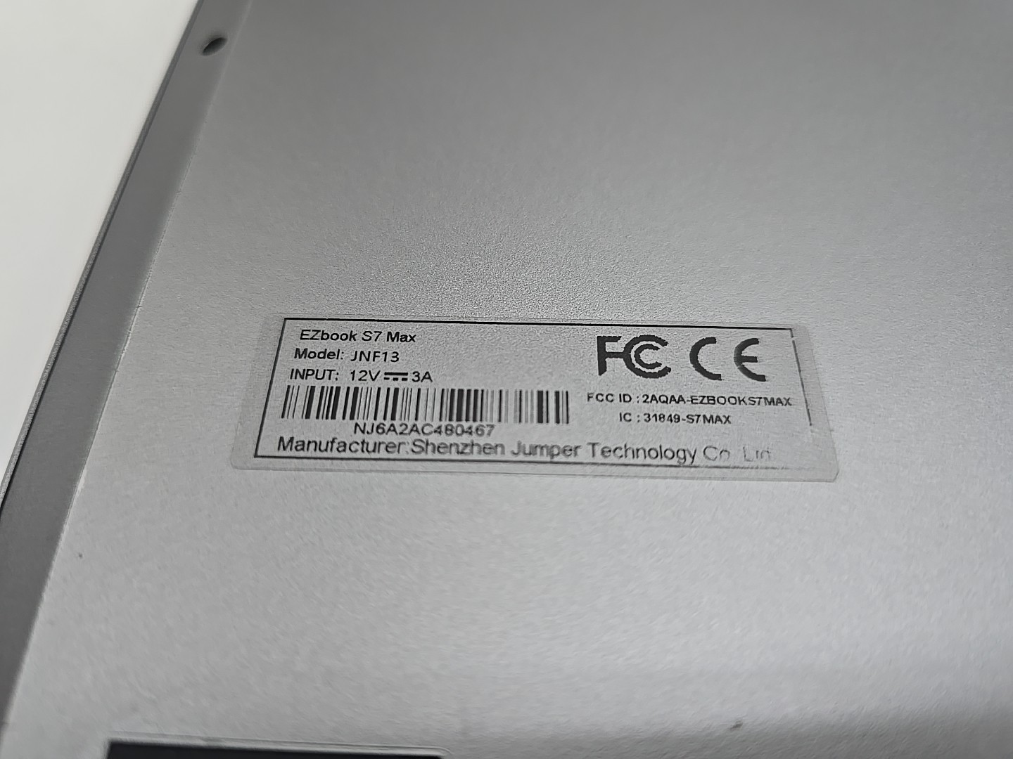 Jumper EZbook S7 Max 16″ Laptop 8GB 128GB SSD + 128GB ROM Windows 11 5305U