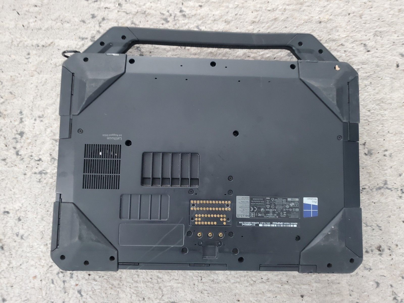Dell Latitude 14 Rugged 5414 14″ i7-6600U 16GB RAM TOUCH LCD PARTS/REPAIR BOOTED