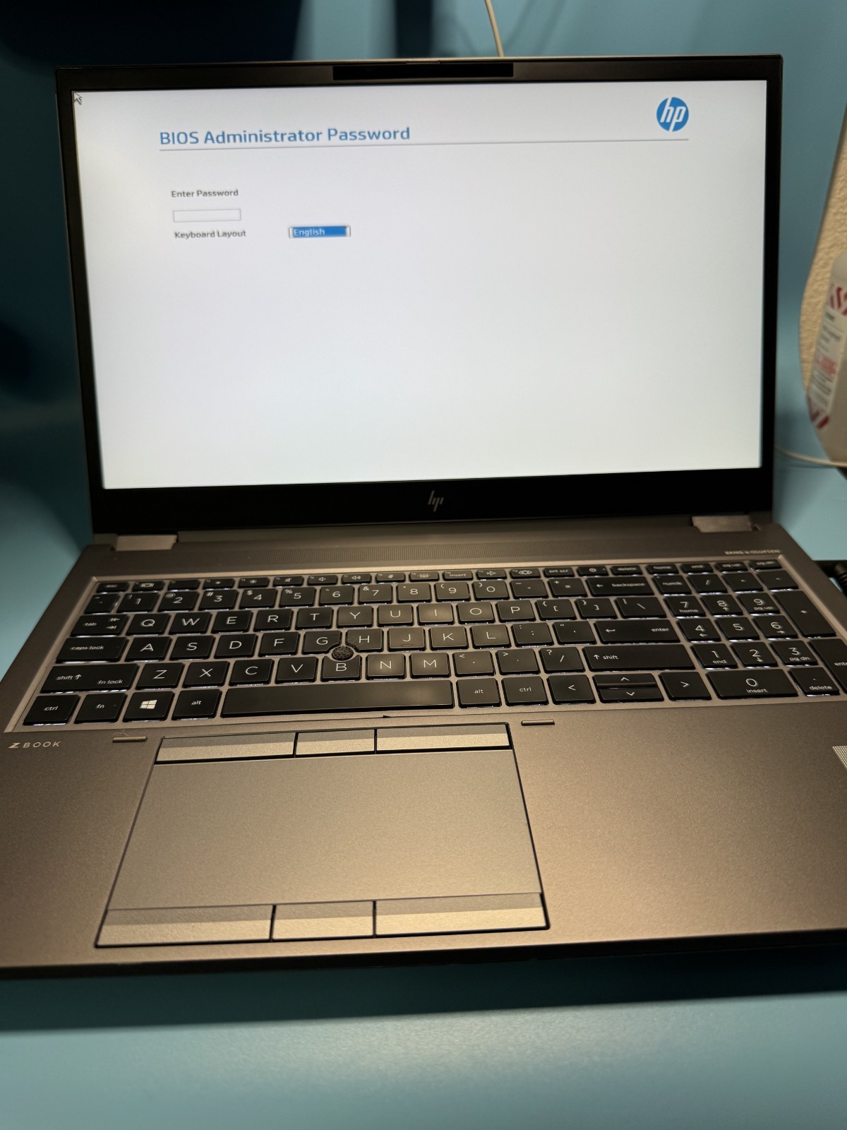 *READ* HP ZBOOK FURY 15 G7 INTEL I7-10850H 2.7GHZ 8GB RAM NO SSD