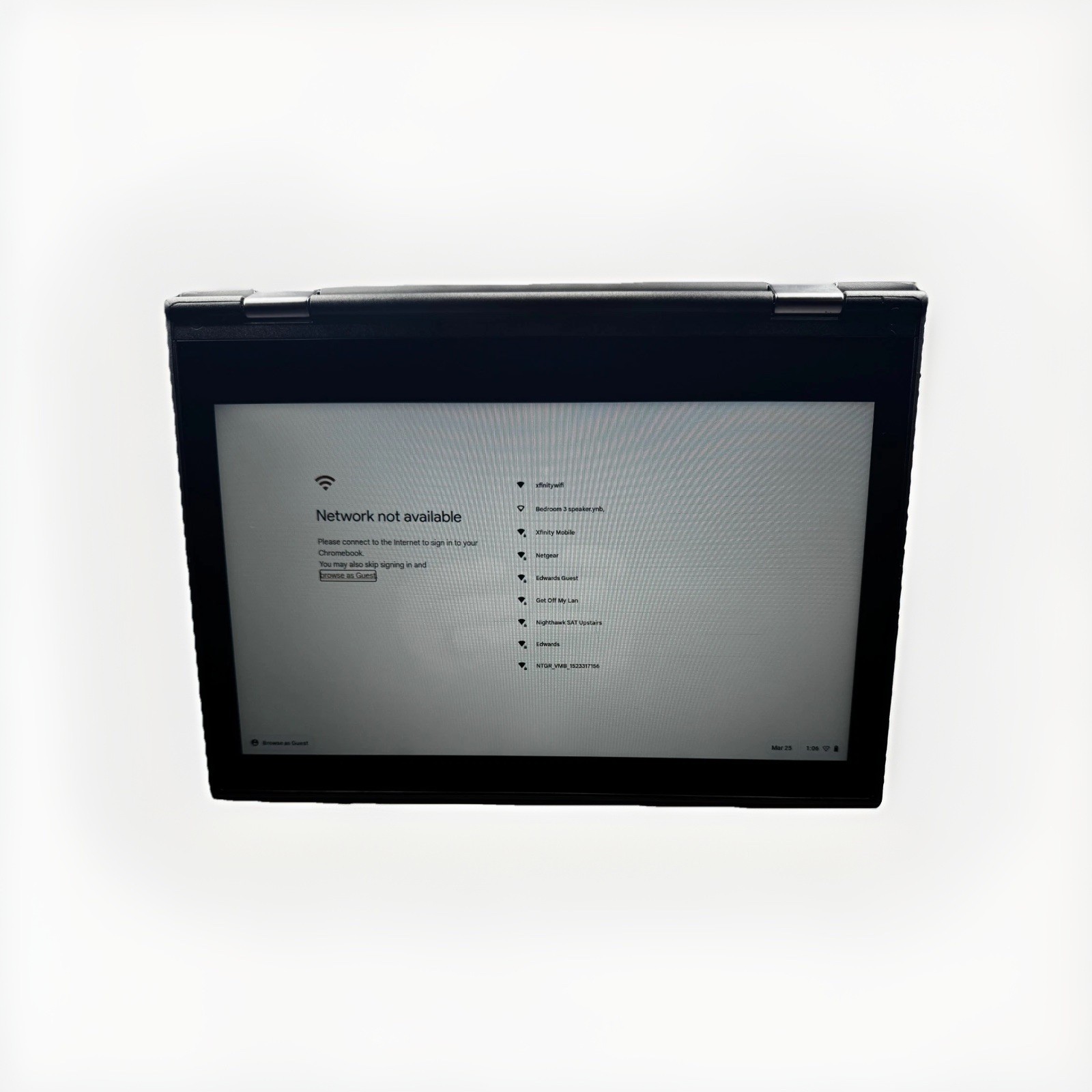 Lenovo 300e chromebook 2nd Gen MTK model 81QC 2-in-1 Touch 32GB – 11.6″