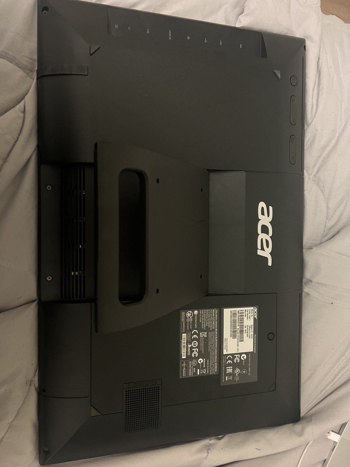 Acer Aspire Z1-621 21.5” Full HD Touchscreen All-In-One Computer