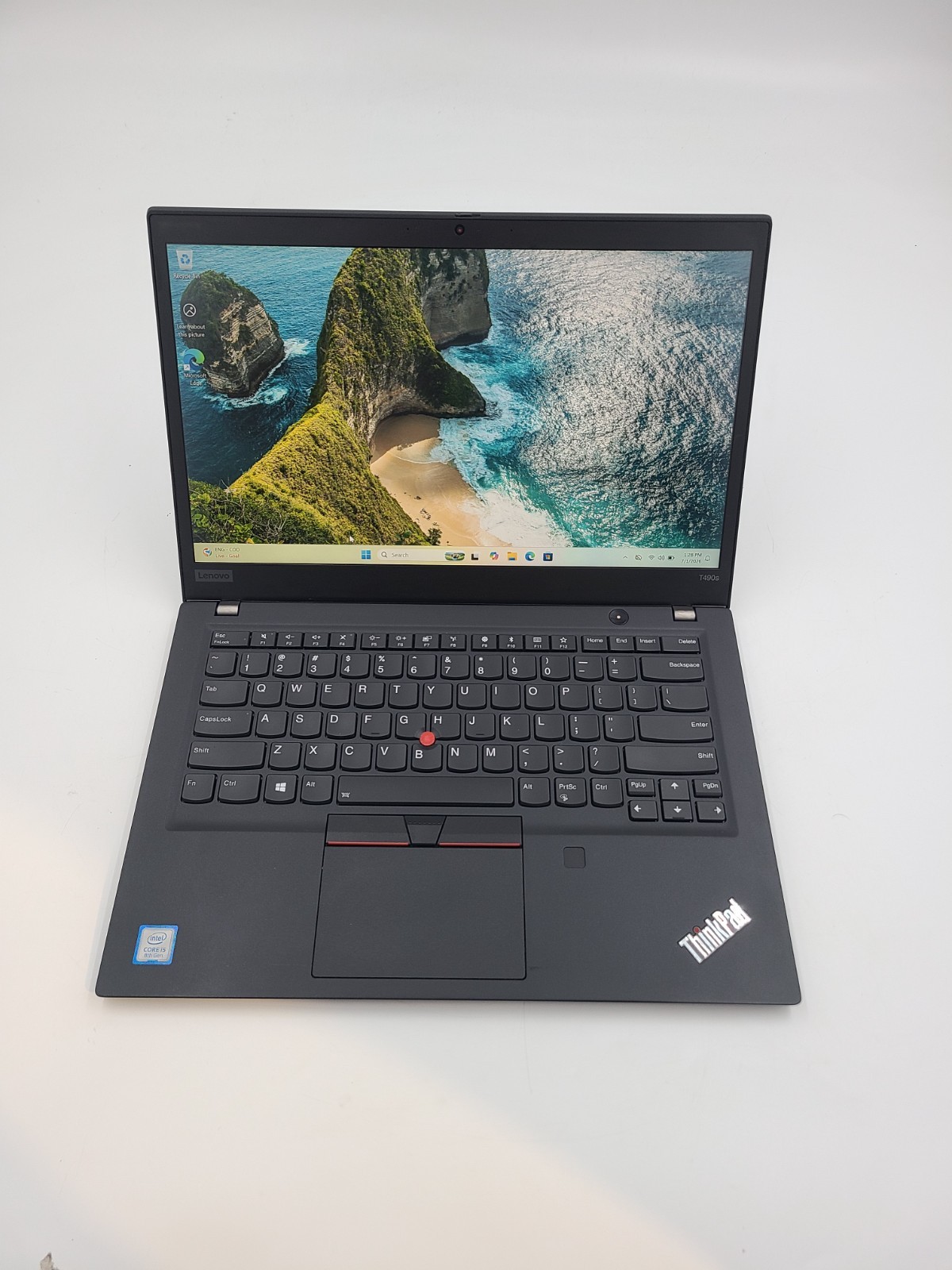 Lenovo ThinkPad T490s i5-8265U 1.60GHz 8GB Ram 256GB SSD Win 11 Pro
