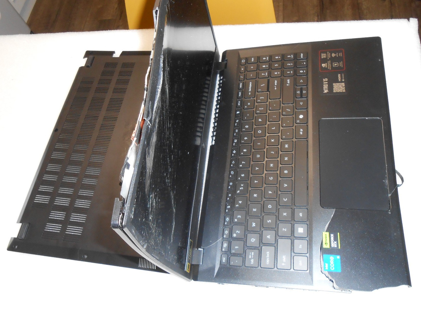 Acer Nitro V 15 ANV15-52 GAMING – i5-13420H CPU✔RTX 5050 – 55839 Salvage
