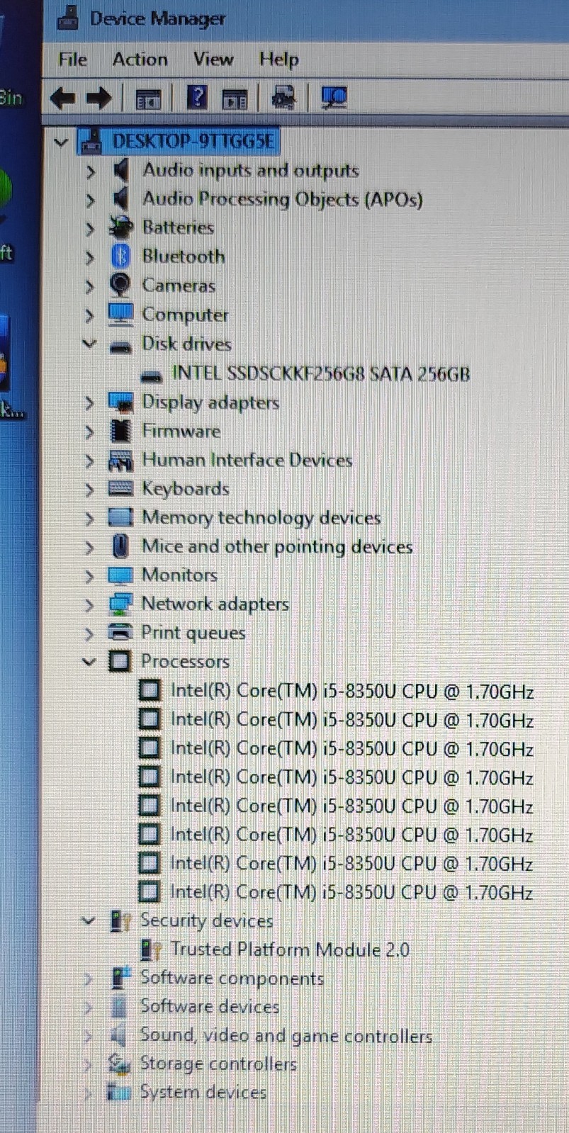 Dell 14″ Latitude 5490 FHD Laptop i5-8350U 8GB 256GB SSD W11 Pro NVIDIA GeForce