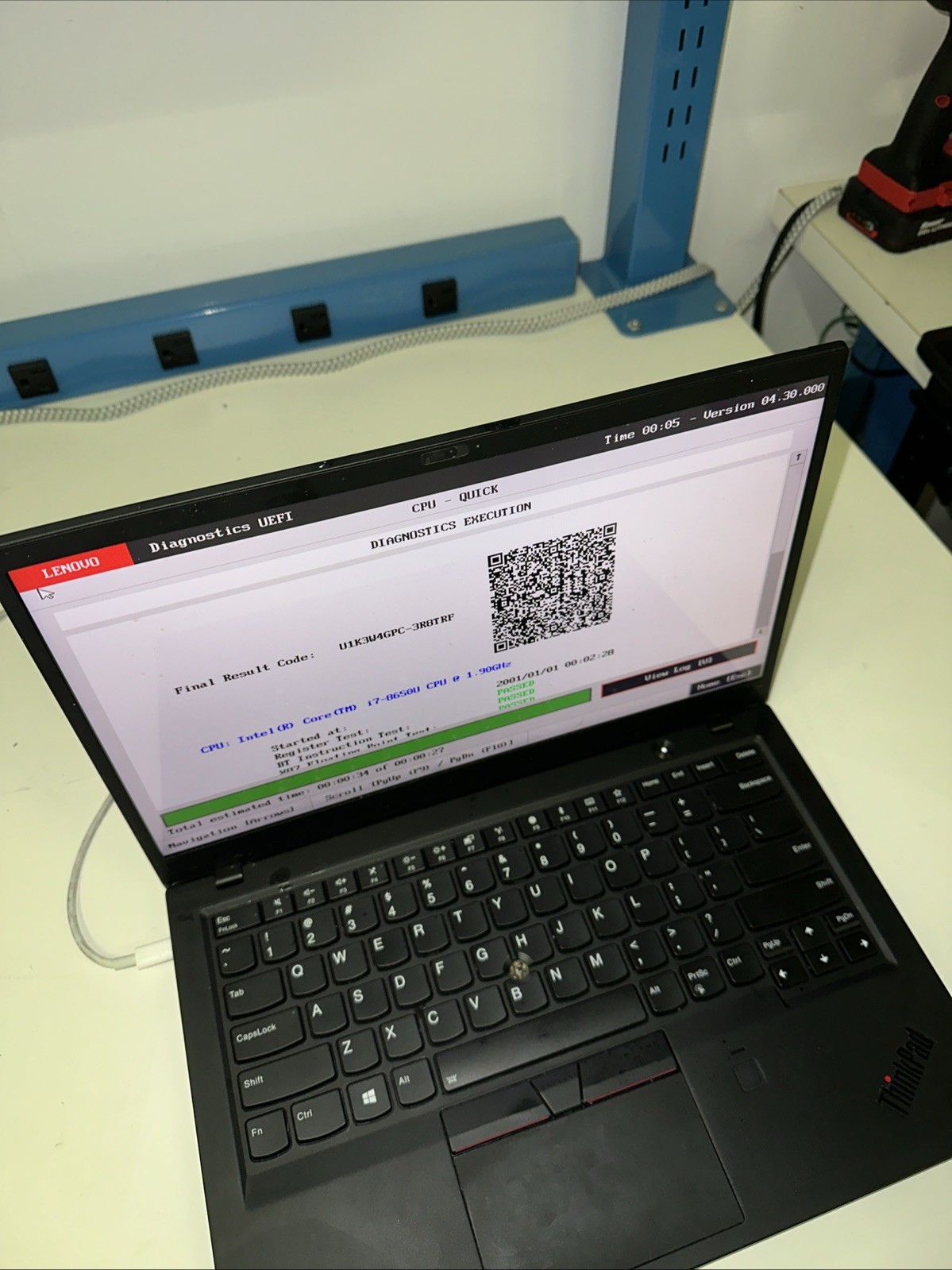 Lenovo ThinkPad X1 Carbon Gen 6 i7‑8650U NO RAM NO SSD Rubber Trackpad MISSING