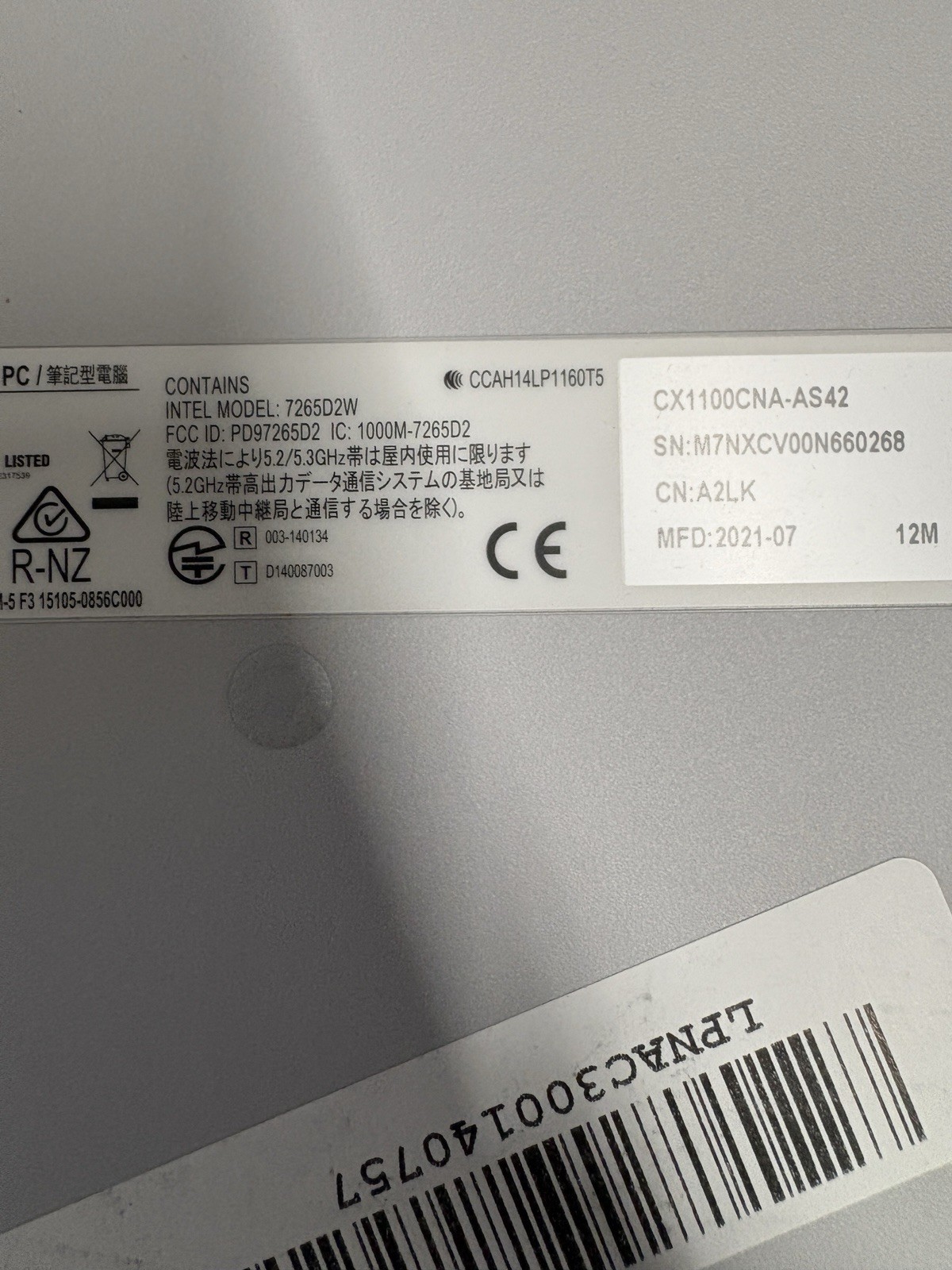 ASUS Chromebook CX1, 11.6″ HD NanoEdge Display, Intel Celeron N3350 Processor