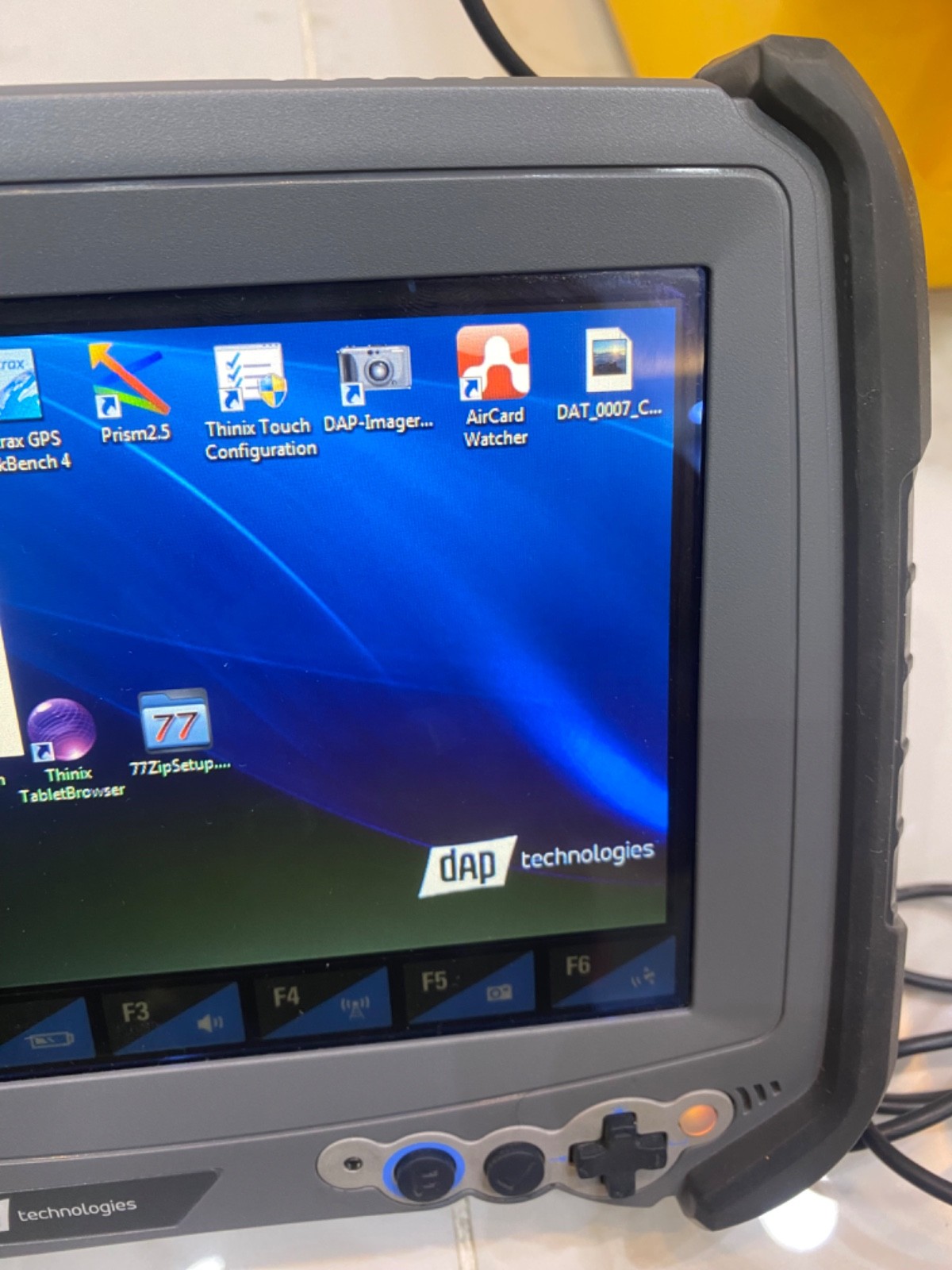 DAP Technologies M9000 ,9000WBWV1 Rugged Tablet with CBCE840V-9 Docking station