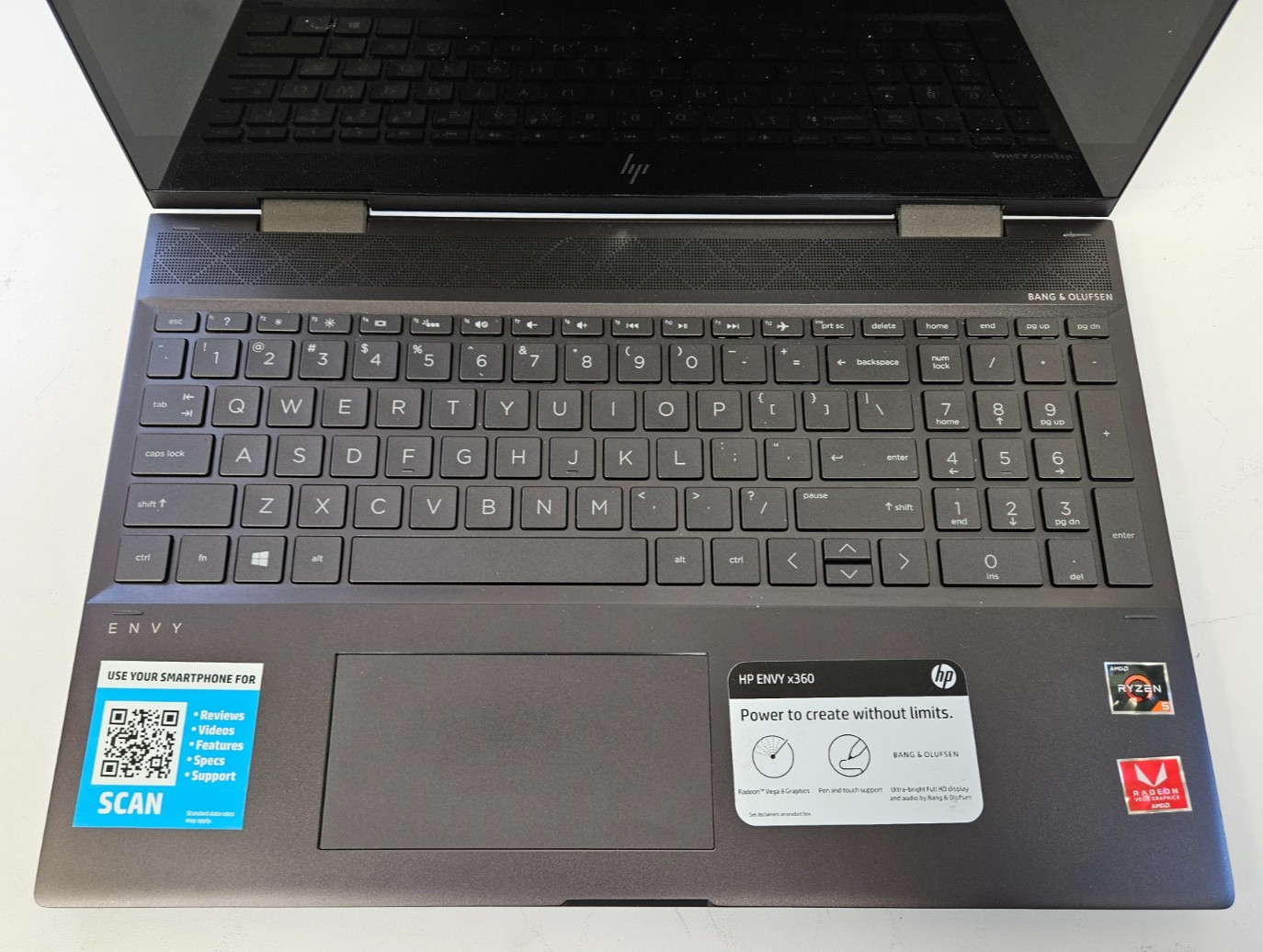 HP Envy x360 Convertible 15m-cp0xxx Ryzen 5 2500U / 8GB Ram / 128GB SSD PARTS