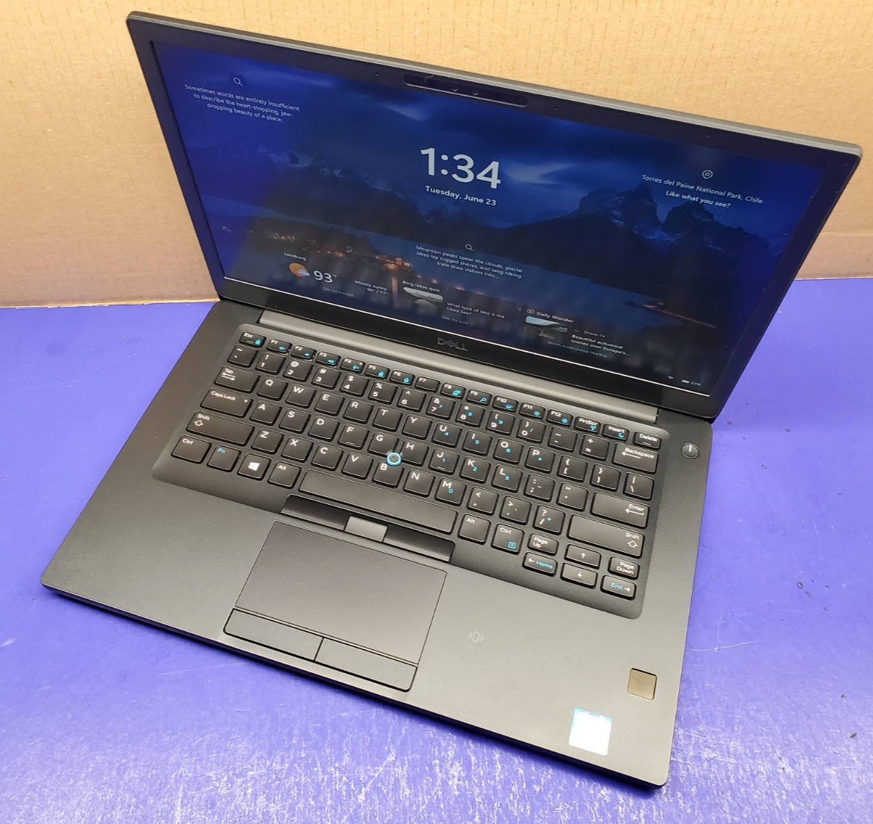 Dell Latitude 7490 Core i7-8650U@1.9GHz 16GBram 512ssd “Professionally Restored”