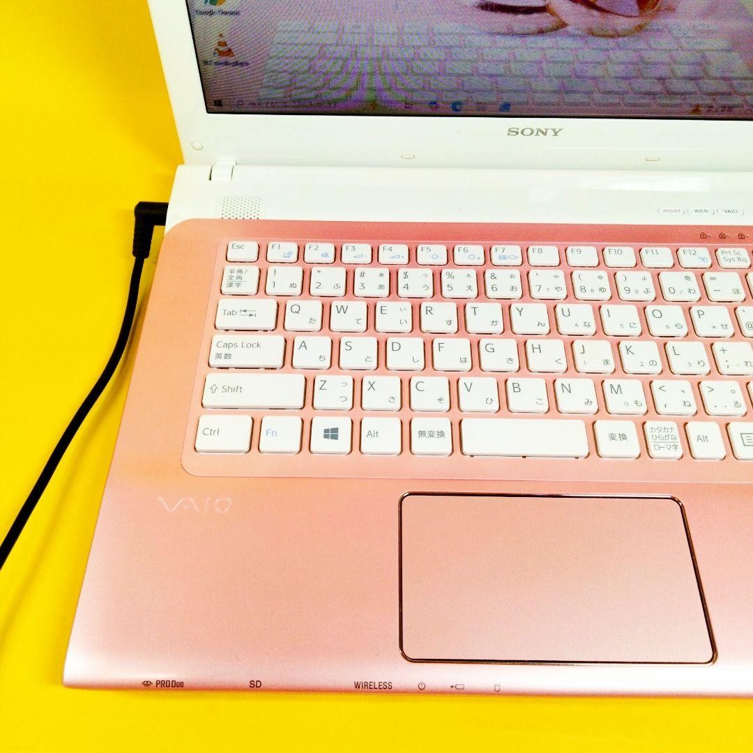 Sony VAIO Pink 14 Inch Laptop Pentium 4GB RAM 750GB HDD DVD WiFi Windows 10