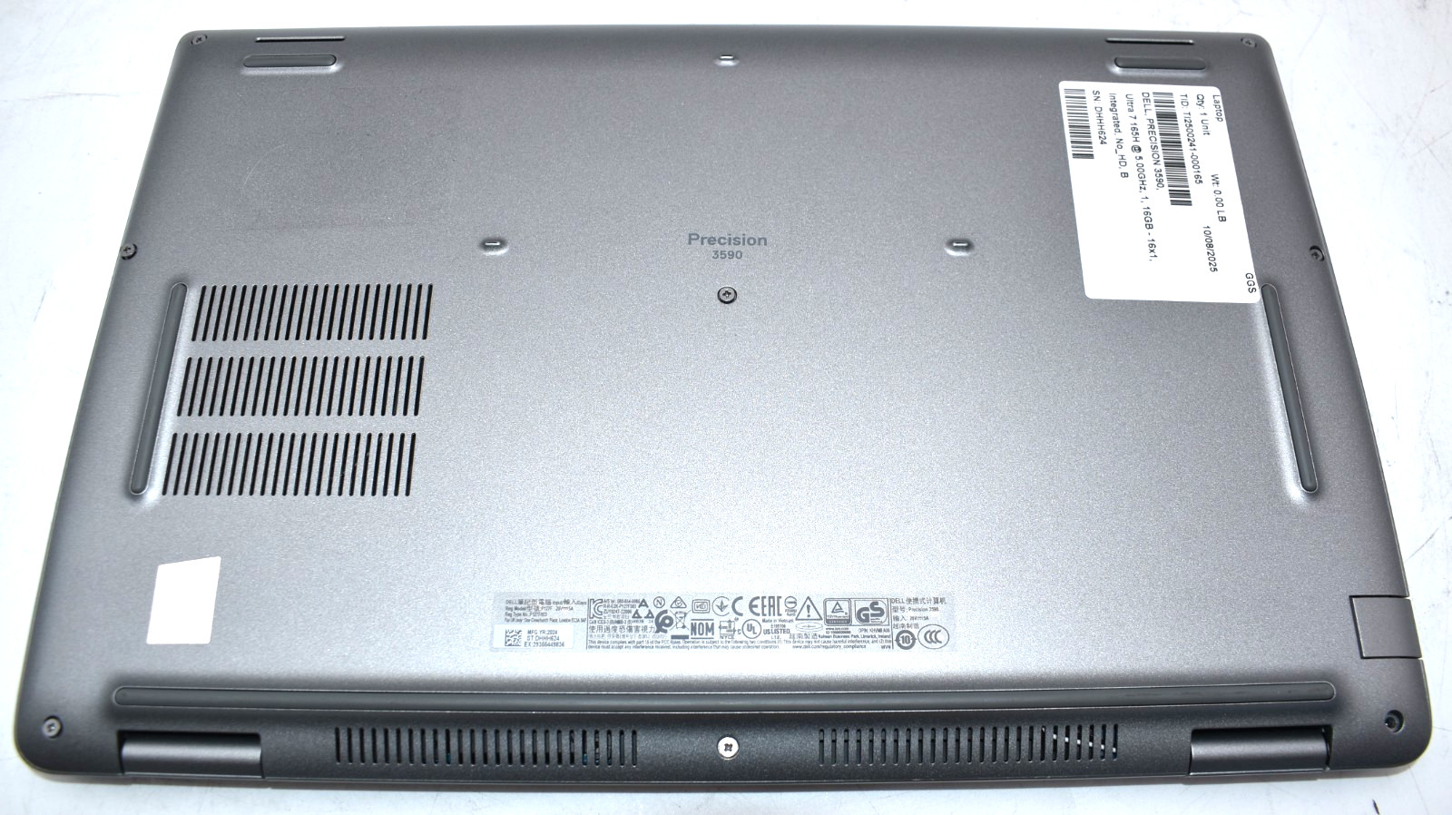 15.6″ Dell PRECISION 3590 Laptop Ultra 7 165H @ 5.00GHz 32GB RAM 1TB SSD Win 11